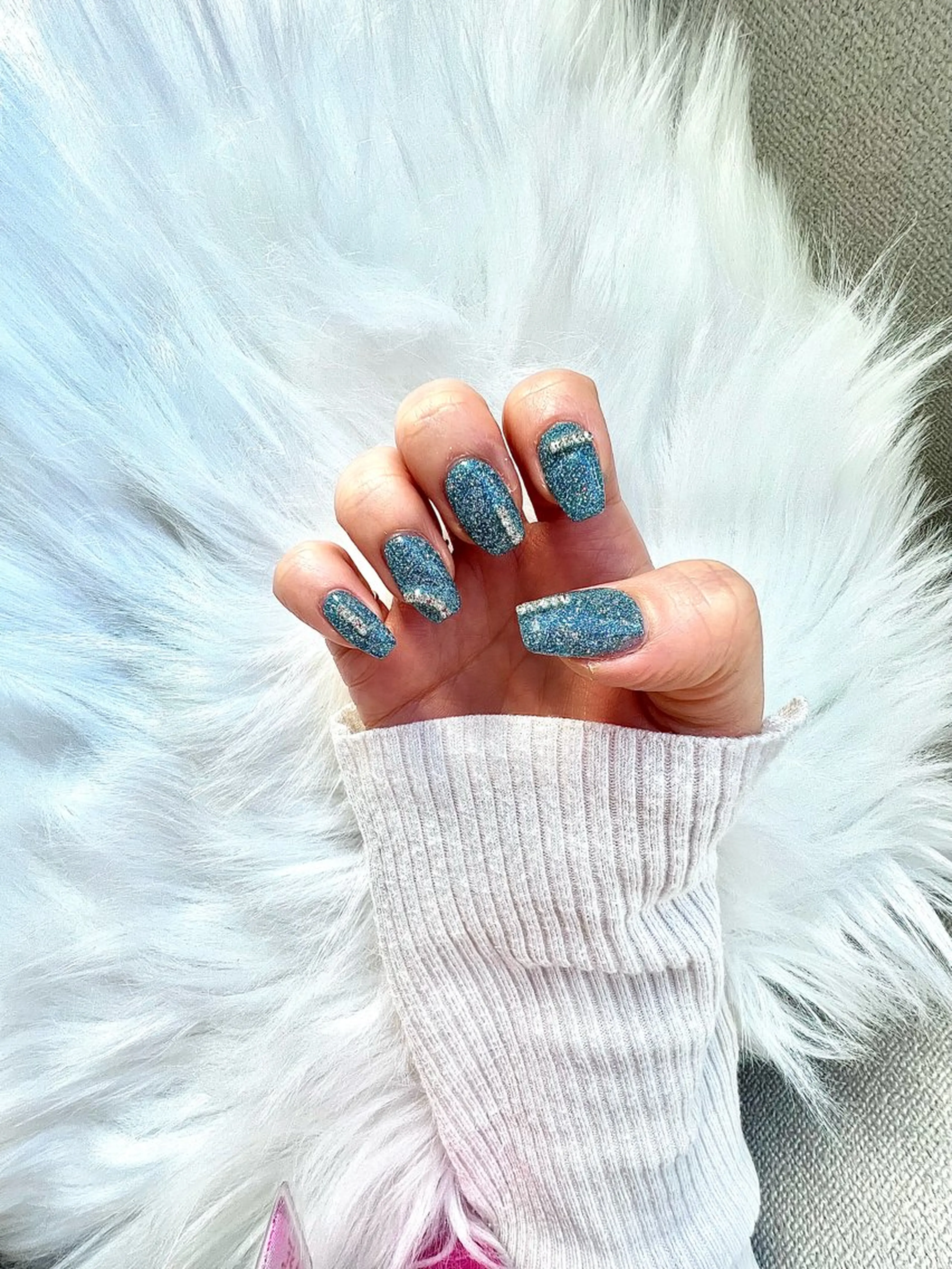 ネイル ラメ(グリッター) ワンカラーネイル KIREIE NAILSのネイルデザイン