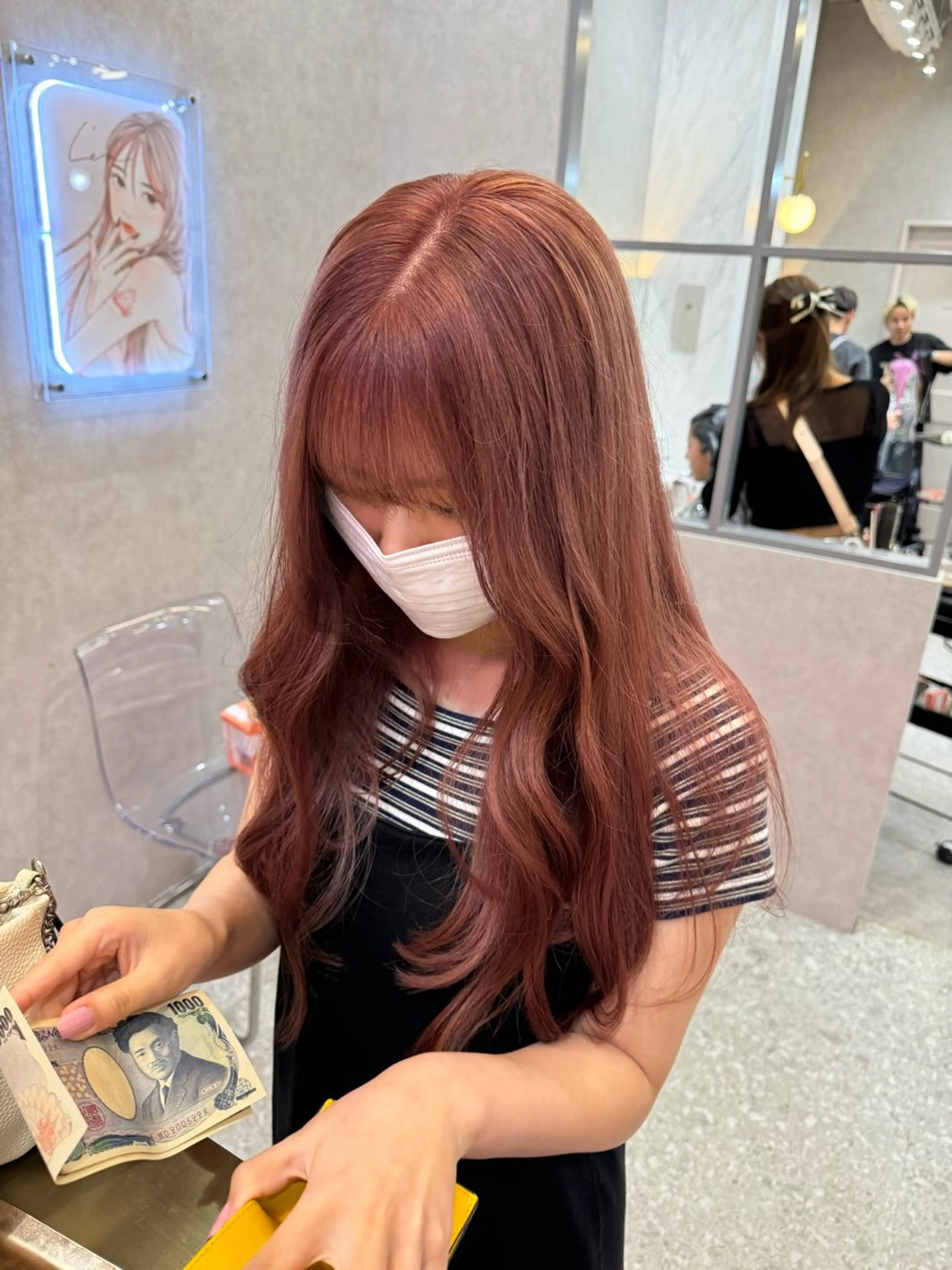 ロング karin ボブハイトーンのヘアスタイル