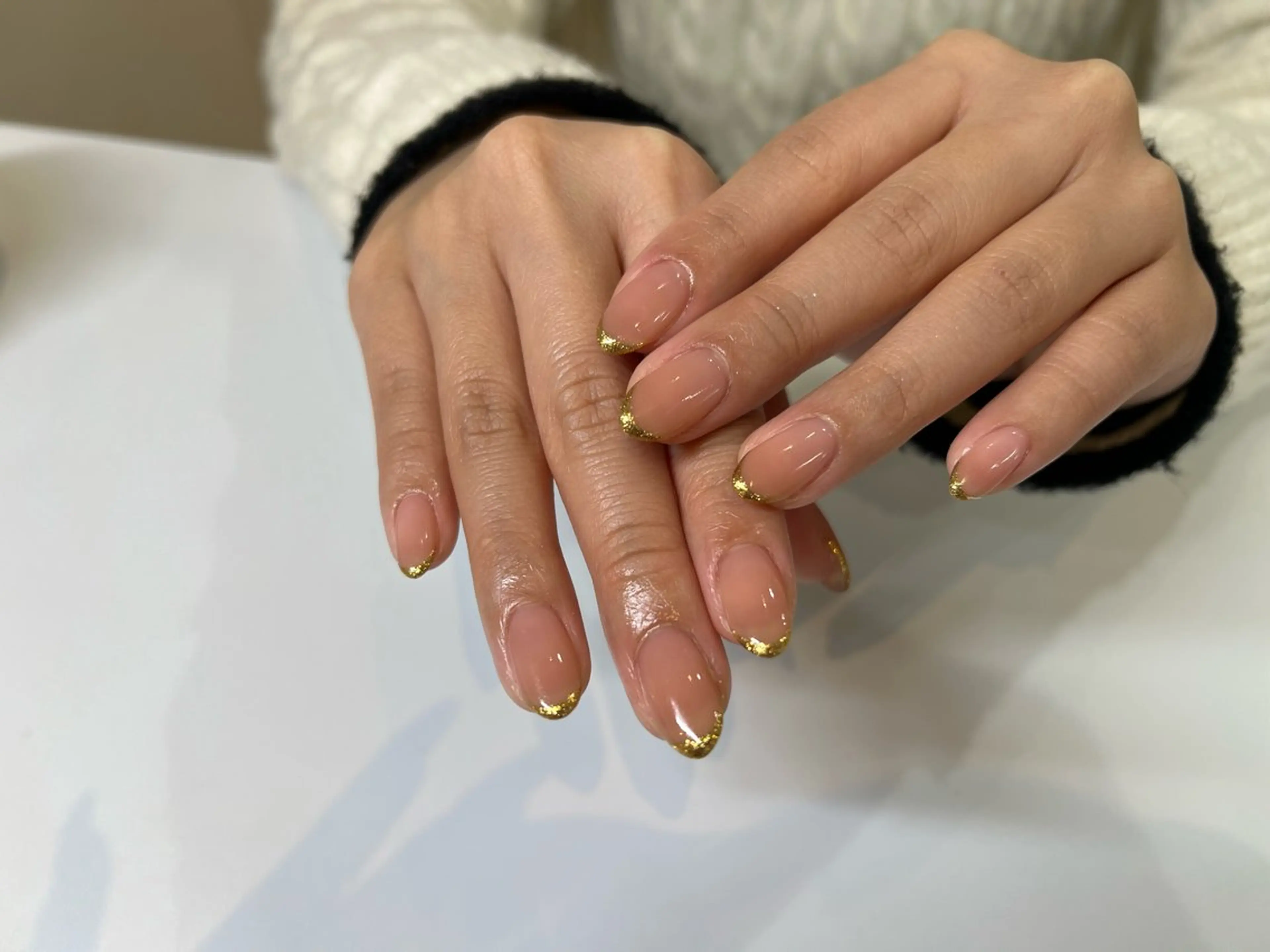 ネイル フレンチネイル LICO_NEE_所属・Chiori 🎀のネイルデザイン