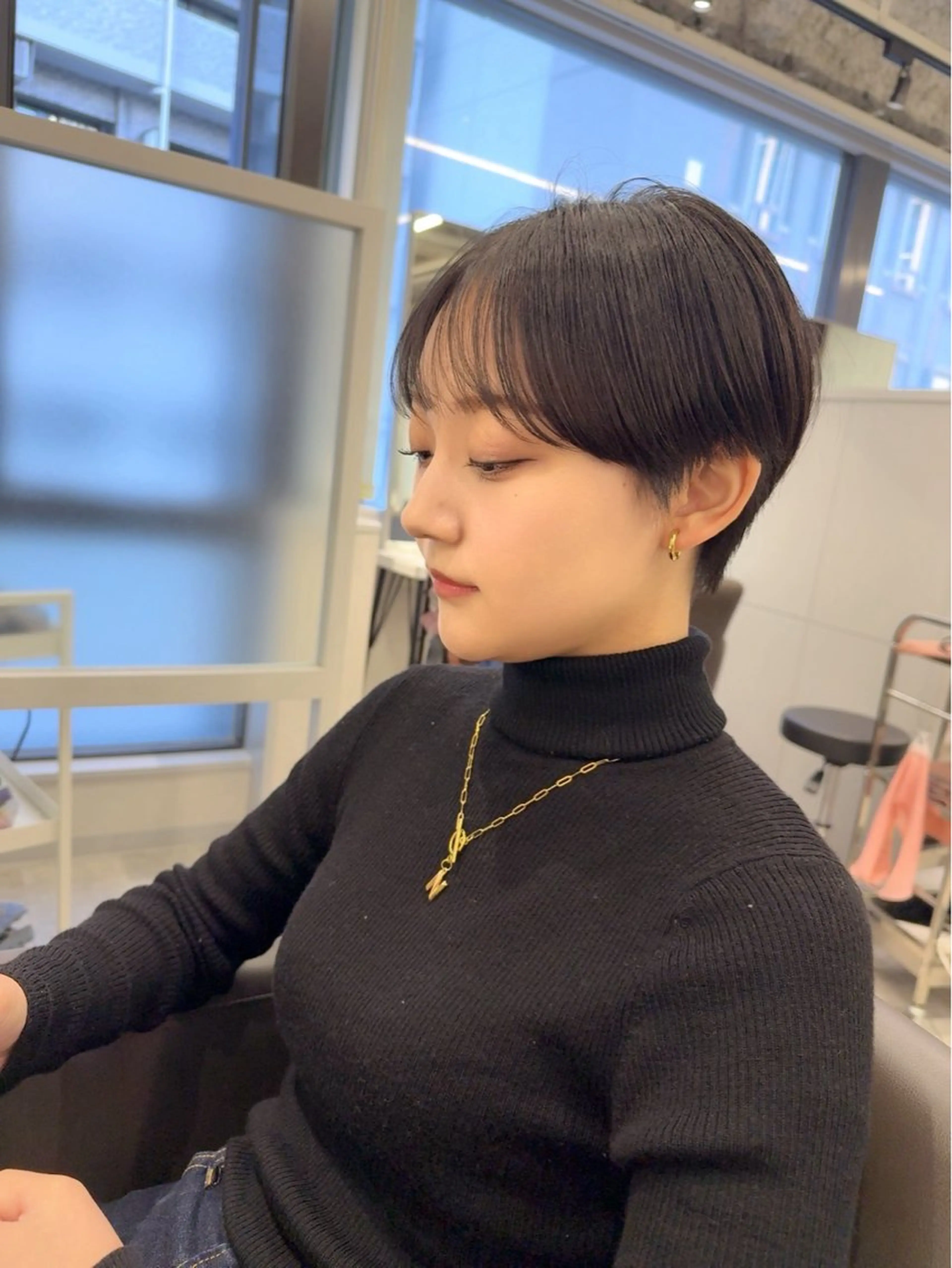 ショート 明松 功喜のヘアスタイル