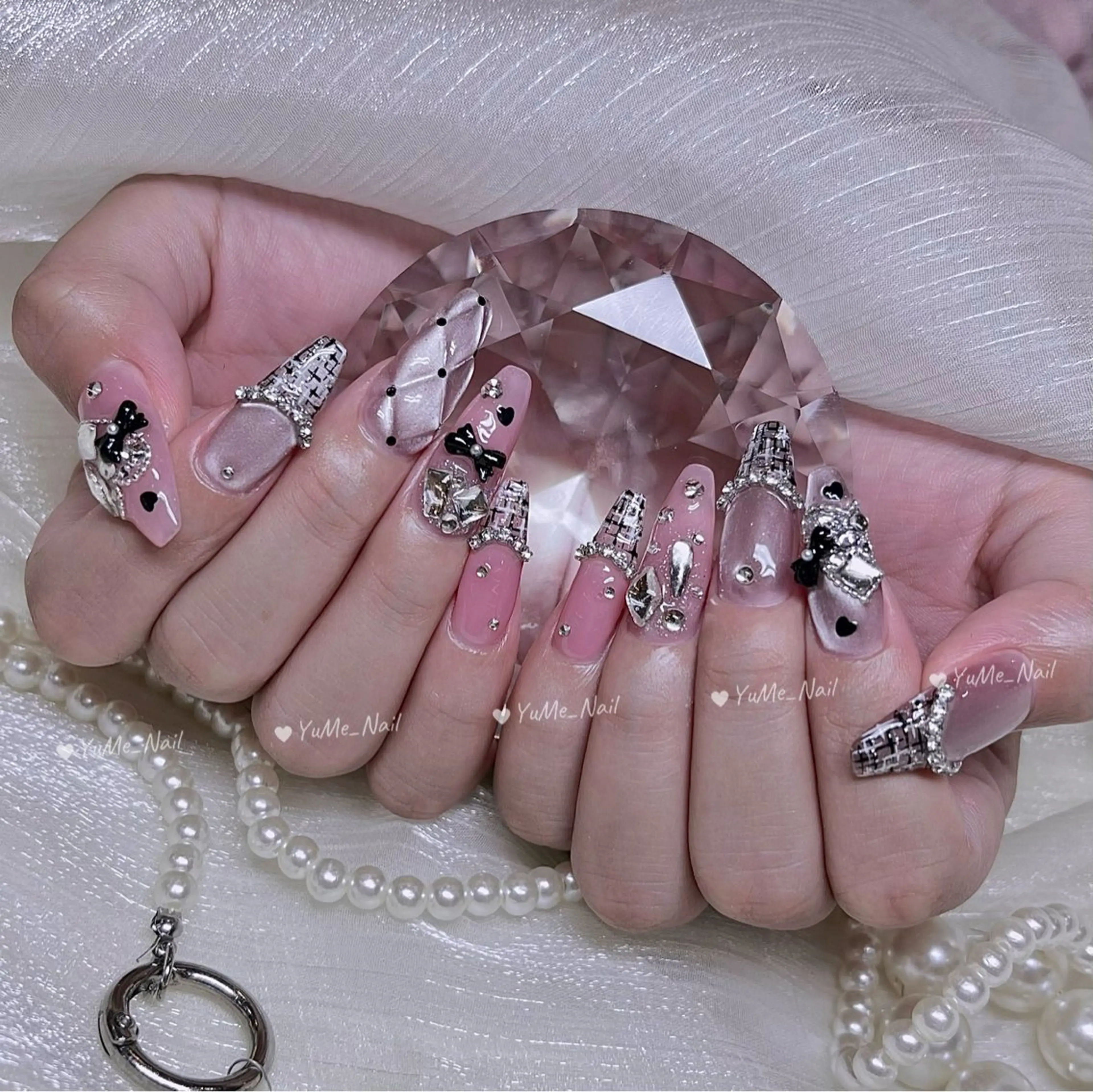 ミディアム YUME Nail Beauty所属・YUME NAILのネイルデザイン
