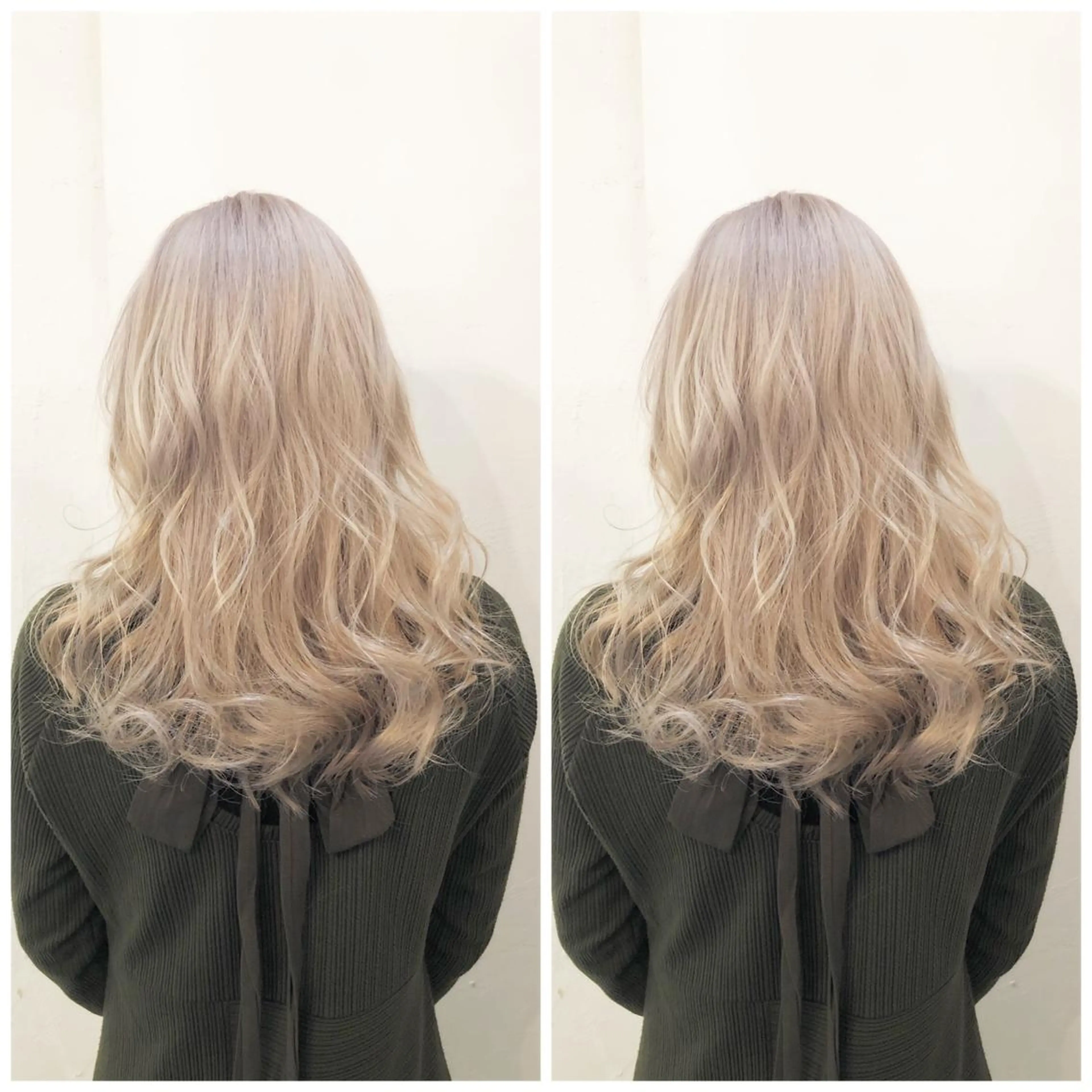 セミロング ヘアカラー トリートメント バレイヤージュカラー 特化美容師✨星皓太のヘアスタイル