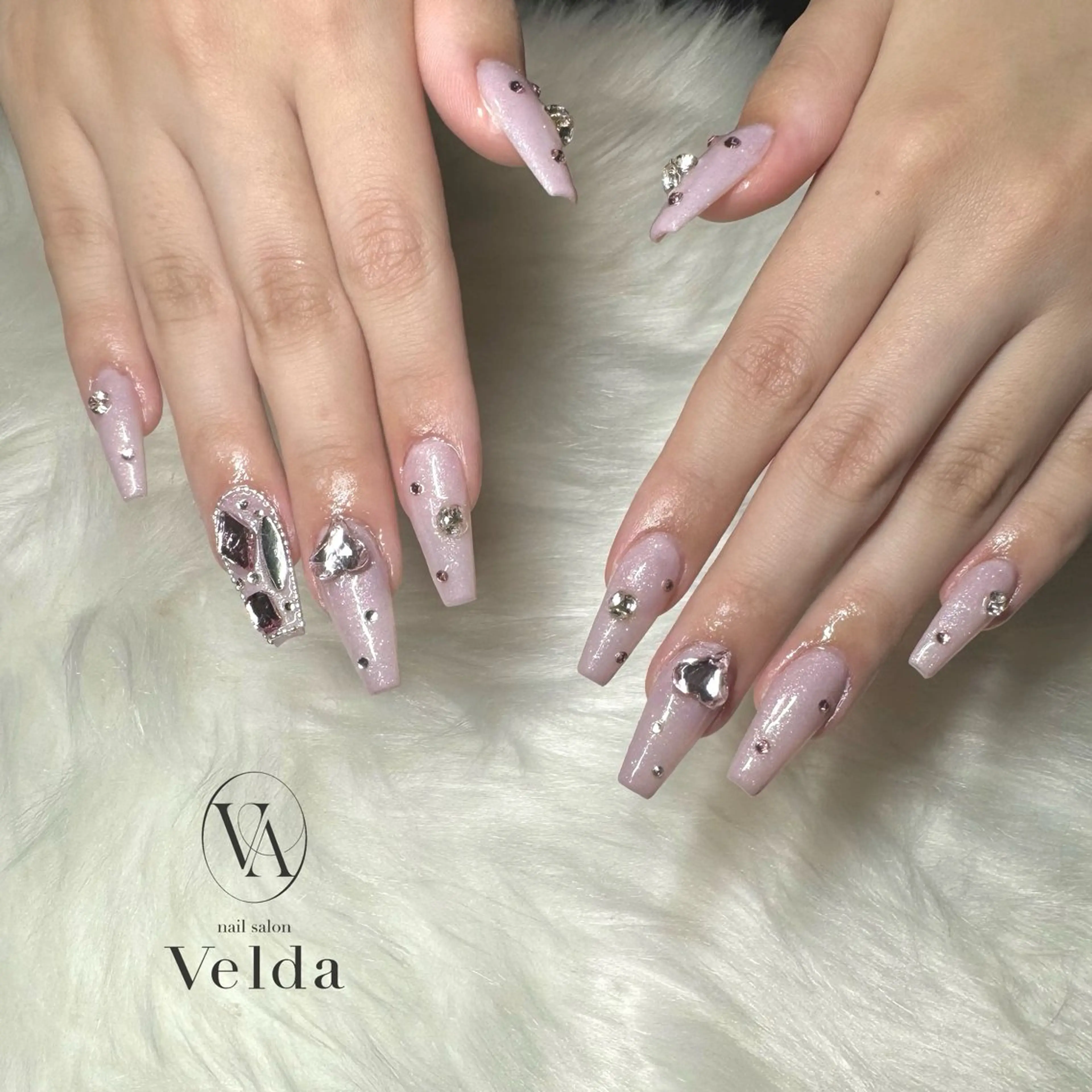 ネイル ワンカラーネイル 💎スカルプ💎 Velda(ベルダ)のネイルデザイン