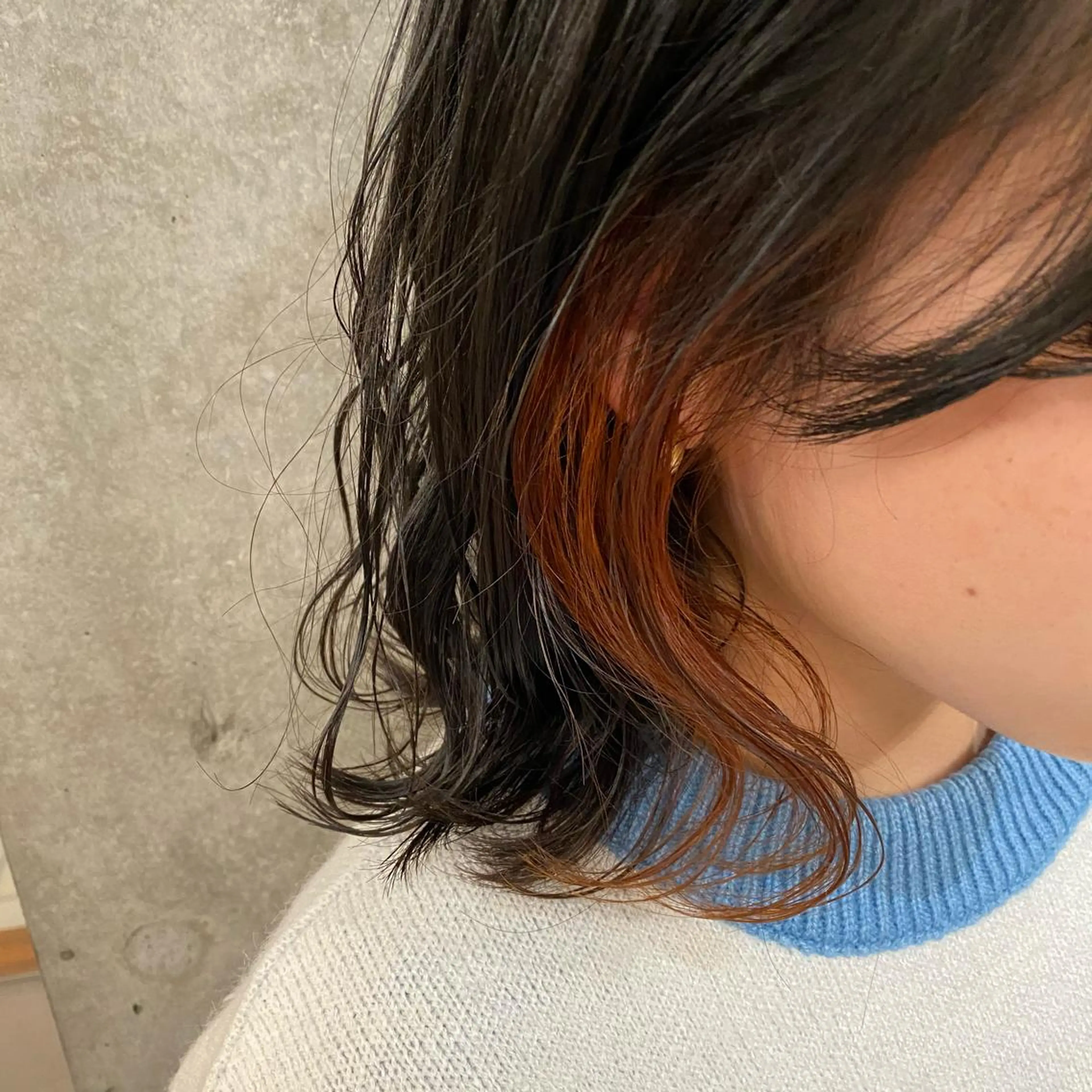 ミディアム カラー インナーカラー 艶カラー/耳つぼ/ 渡辺奈緒のその他イメージ