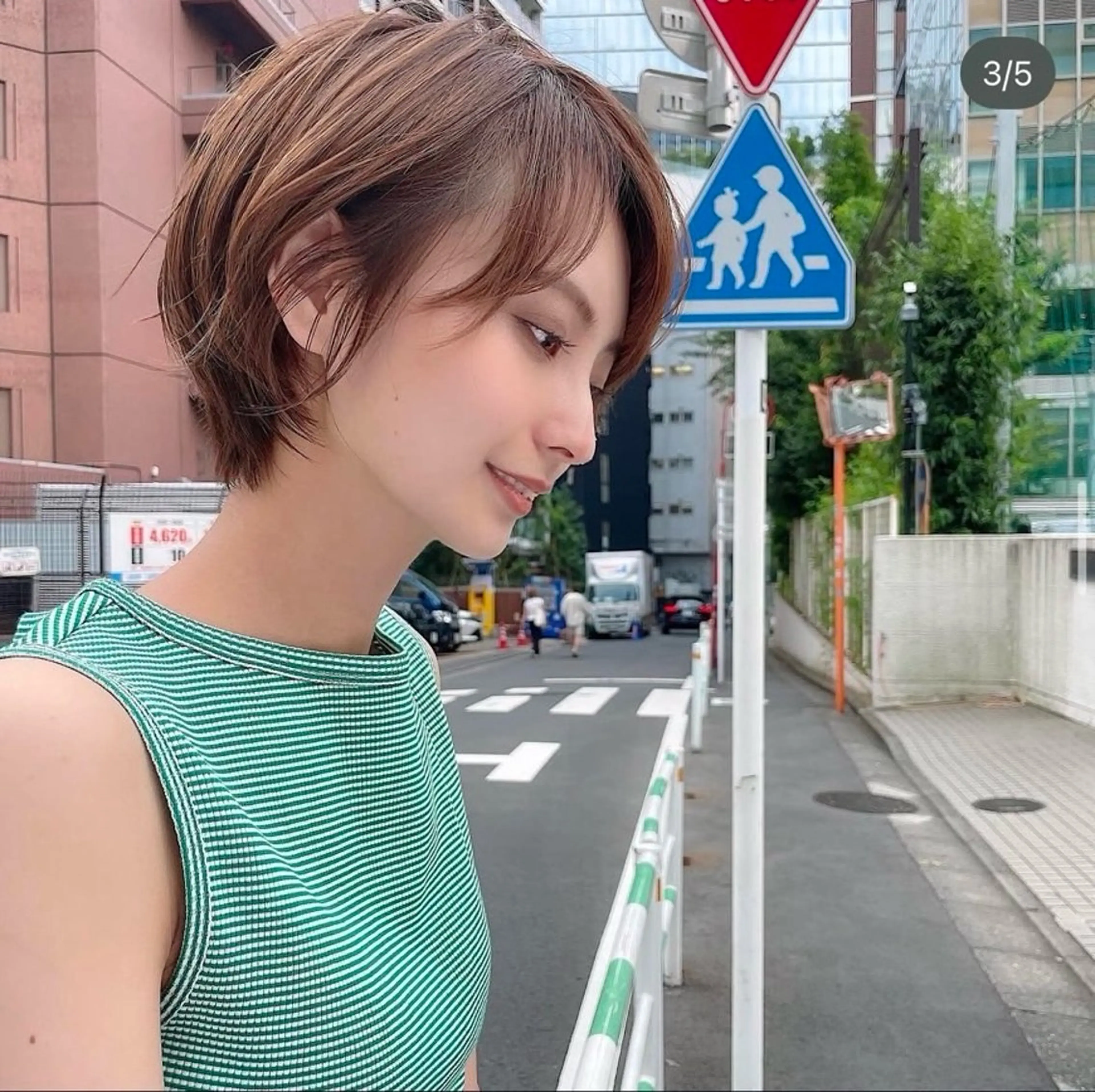 ショート LOREN 自由が丘所属・🩵藤間 妃南🩵のヘアスタイル