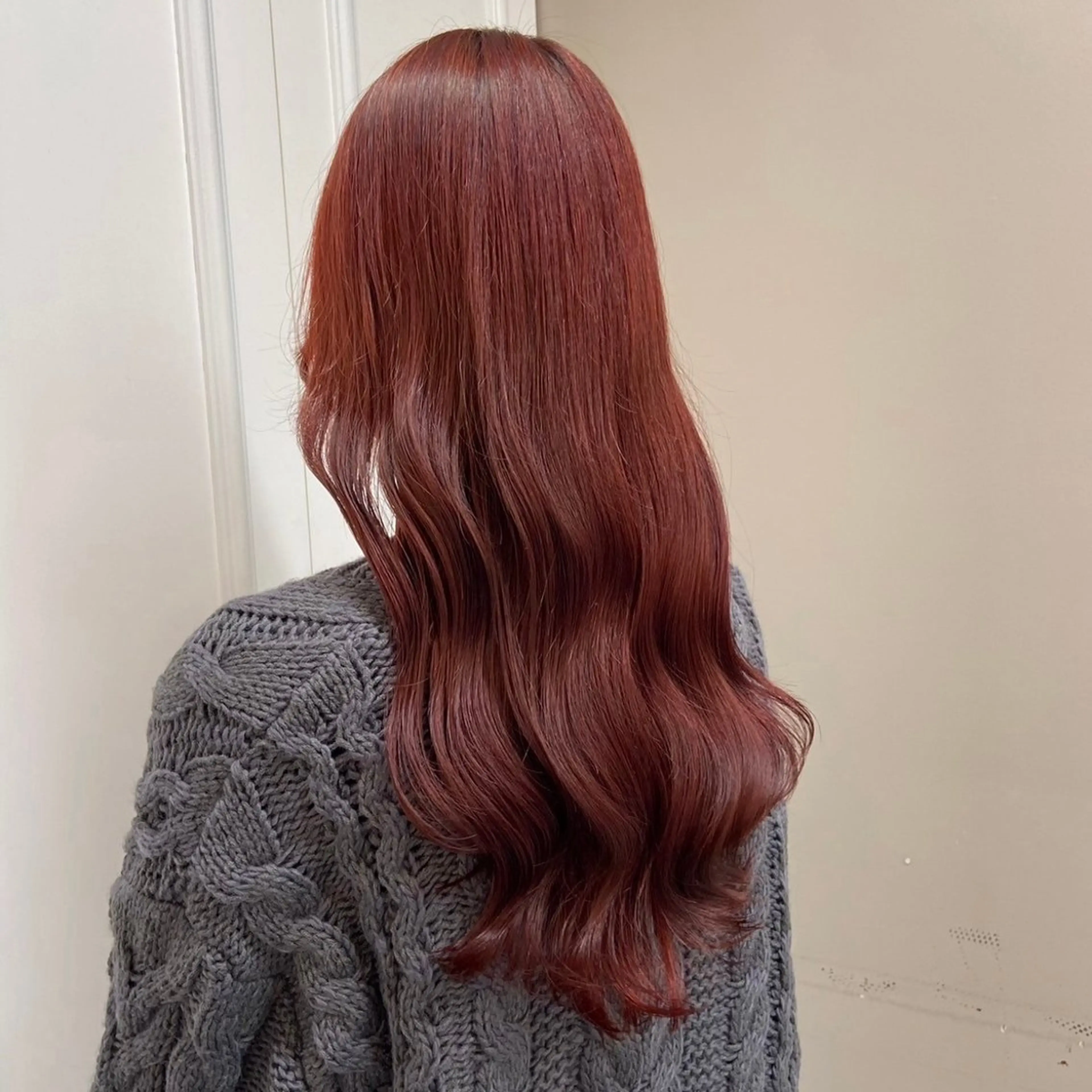 ロング カラー 髪質改善 トリートメント 🤍透明感カラー ×縮毛矯正🤍ゆうのヘアスタイル