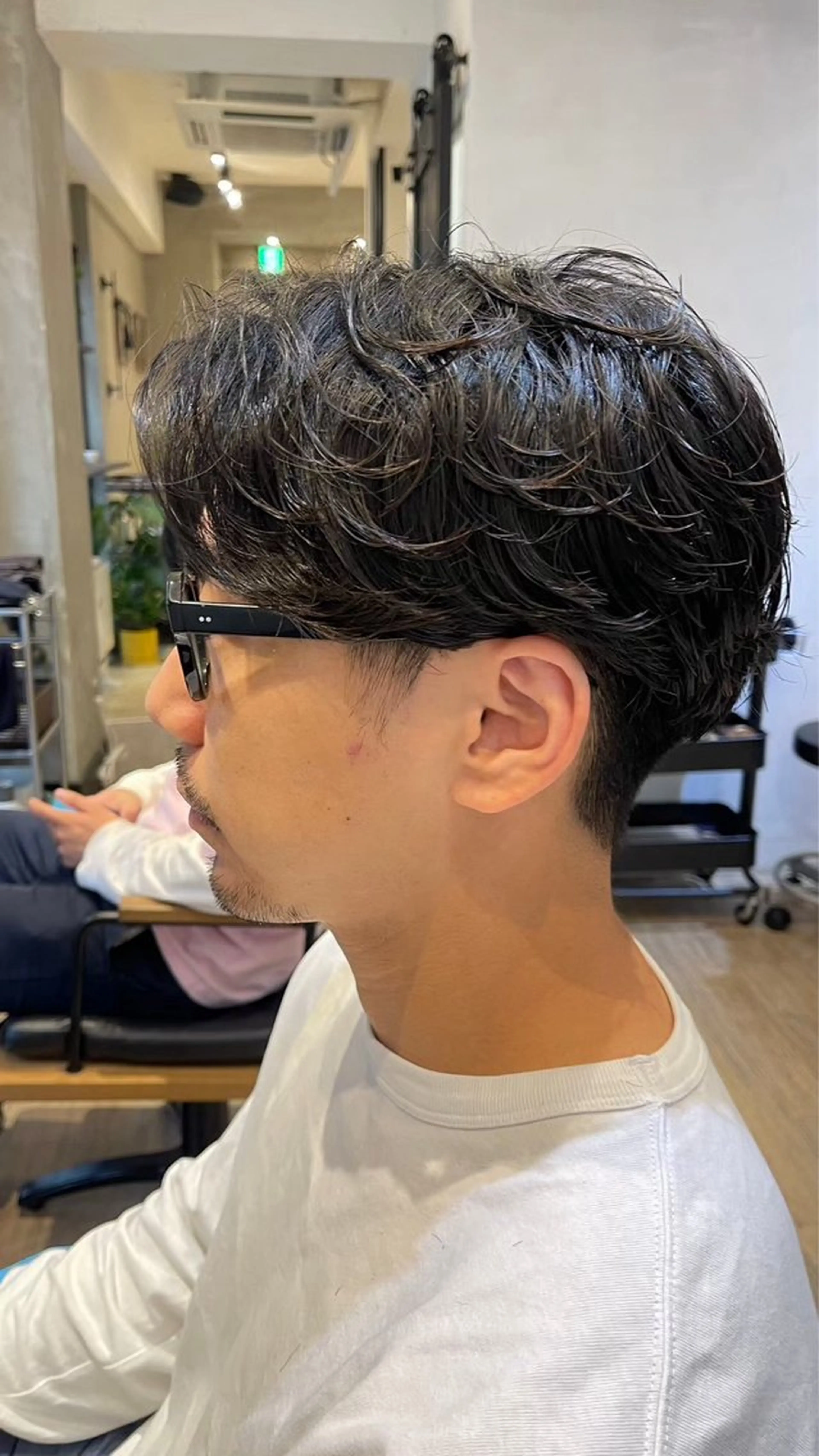 パーマ メンズ カット パーマ トリートメント メンズ特化ニュアンス パーマ　RYOのヘアスタイル