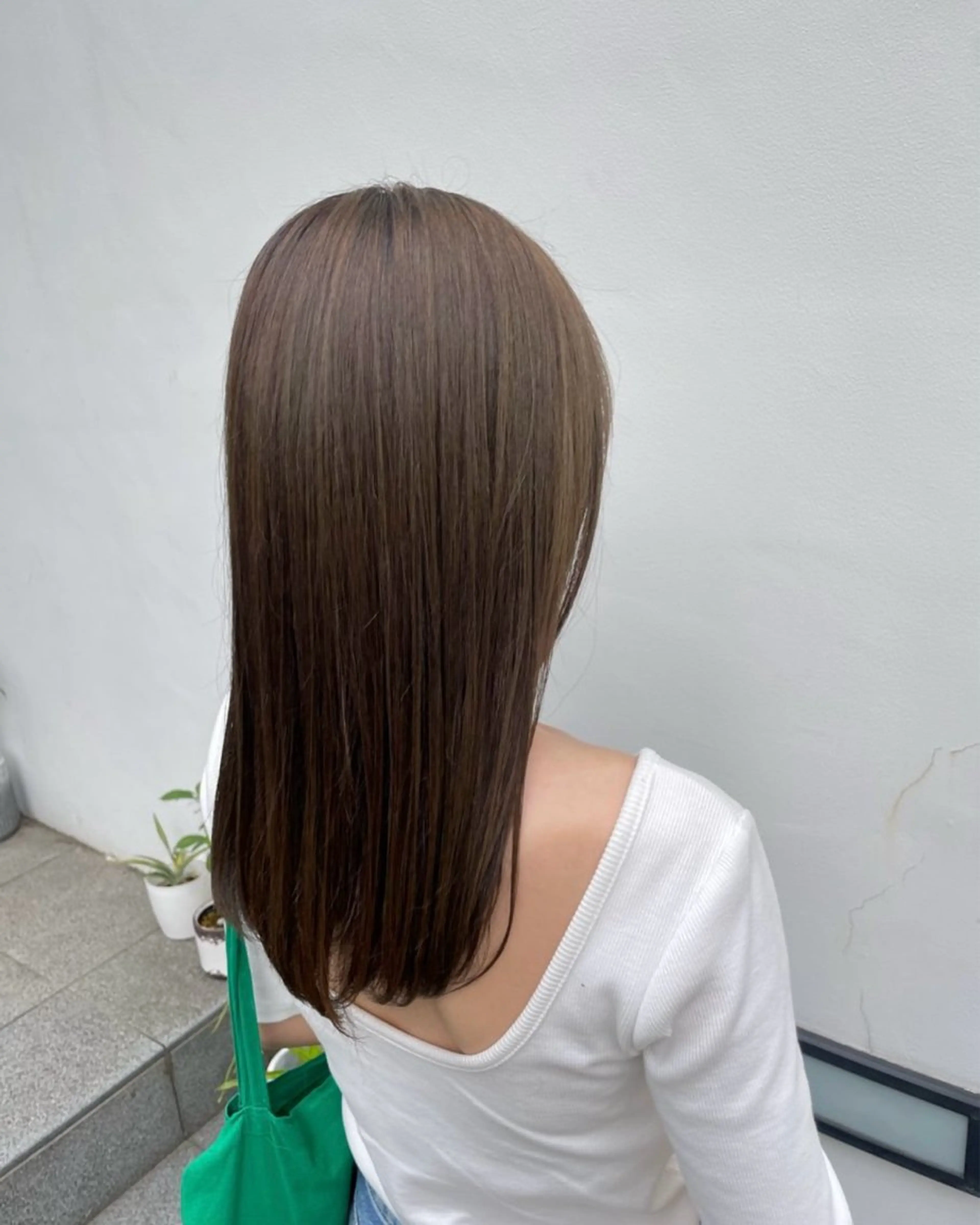 カラー ヘアカラー トリートメント 速水 ゆきののヘアスタイル