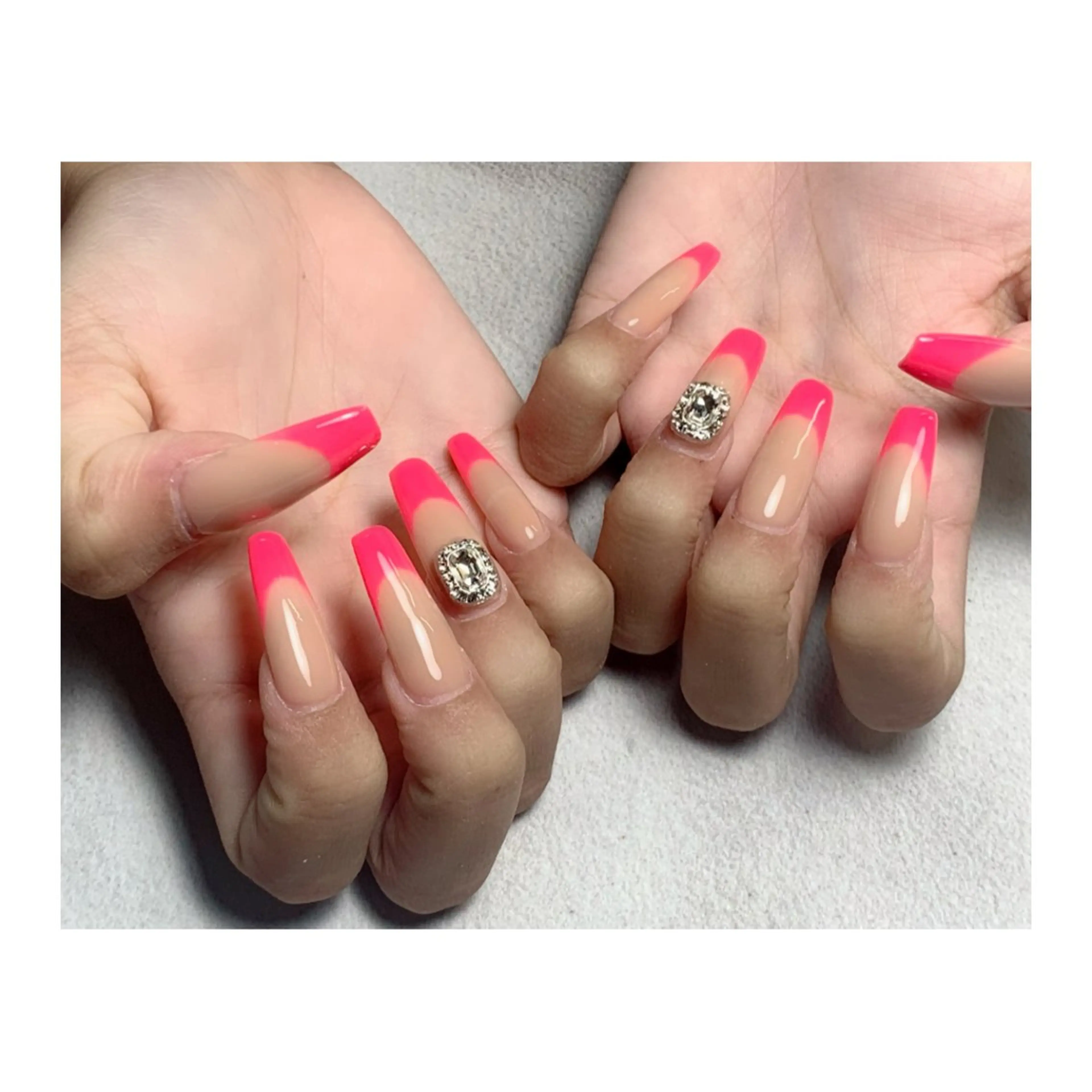 ロング ネイル ハンドネイル KARMA salonのネイルデザイン
