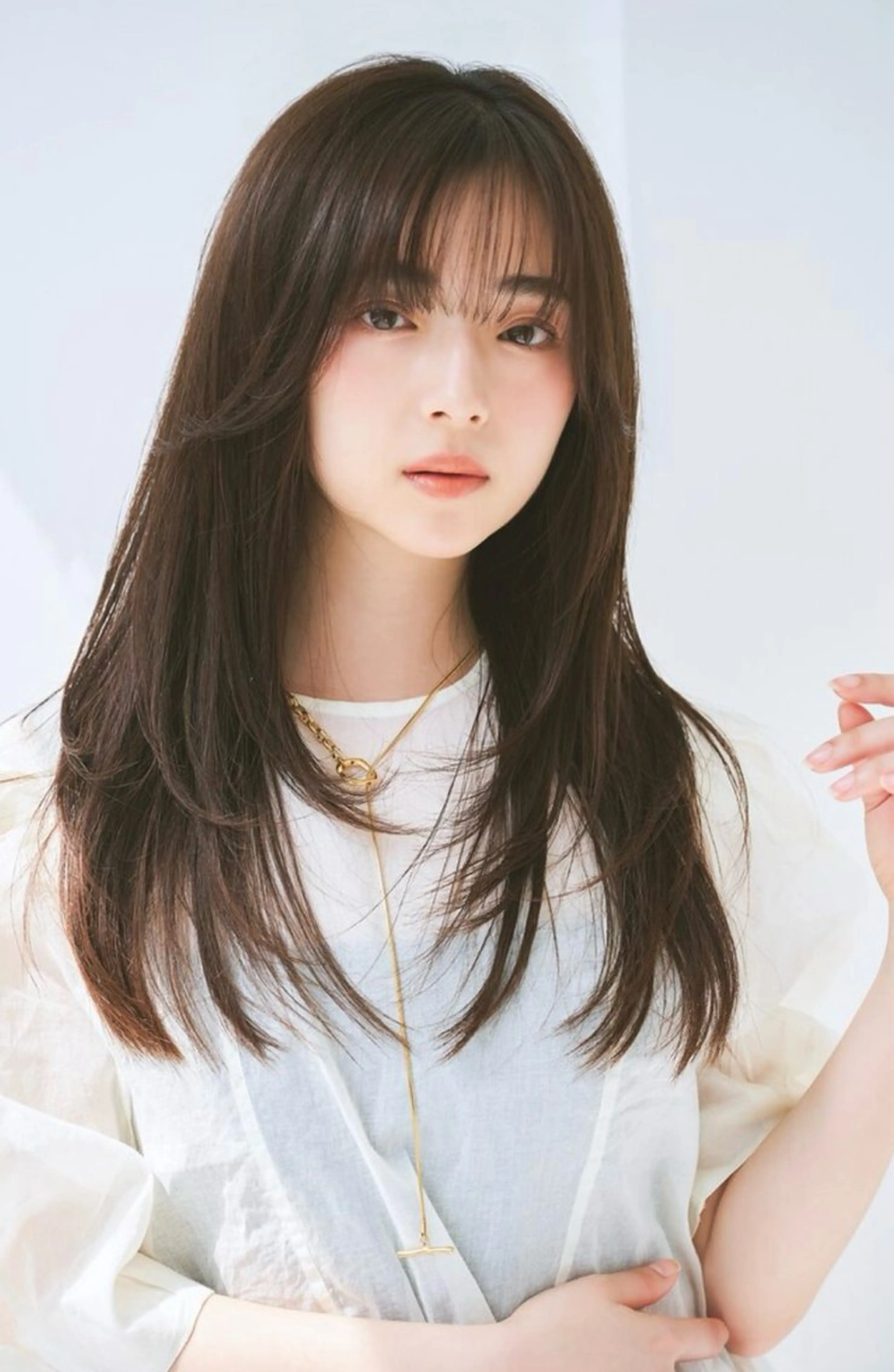 ロング カラー Little×Ray所属・Ayu🩶 カットモデル募集中のヘアスタイル