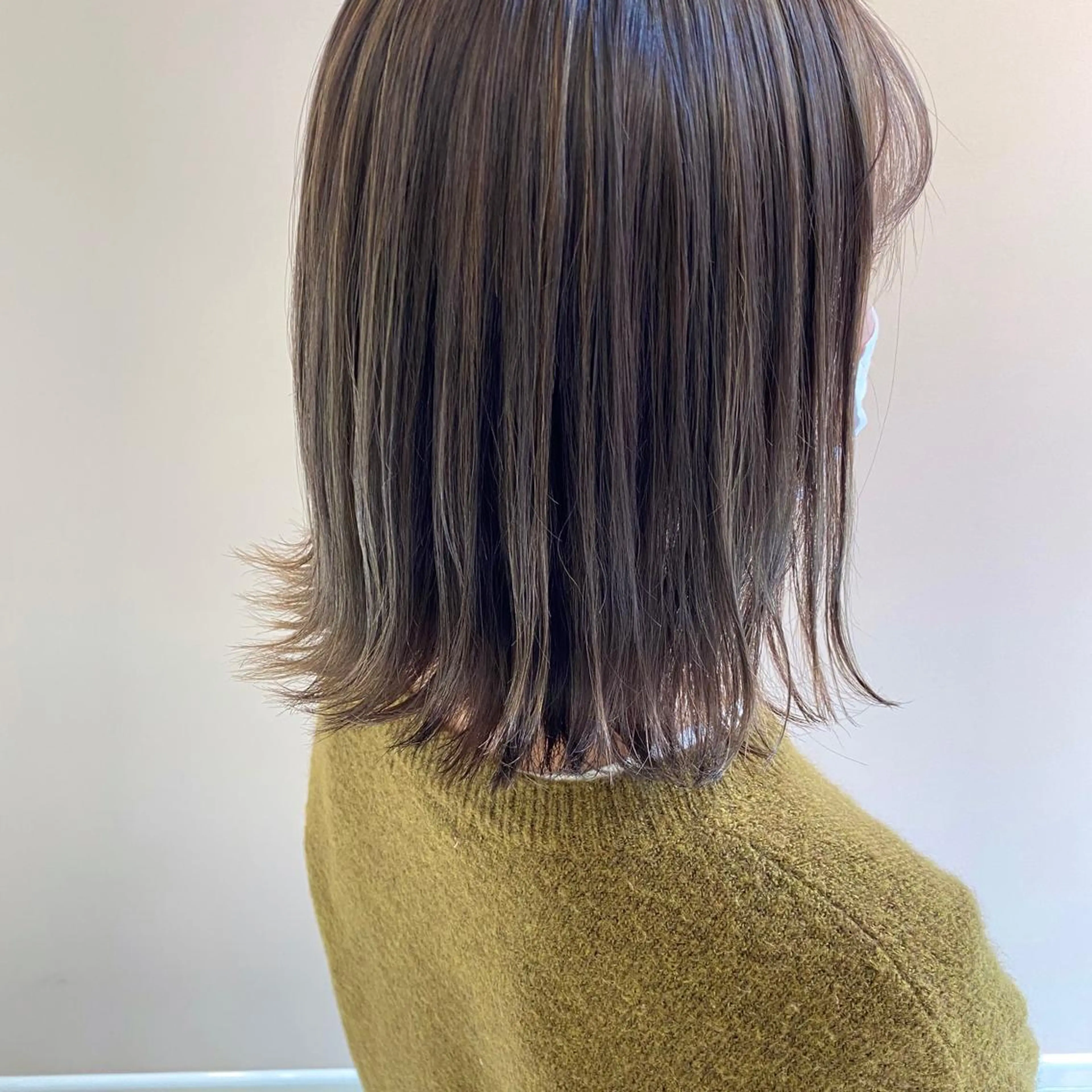 セミロング カラー イルミナカラー ショート/ボブ🌿 大野ちかのヘアスタイル