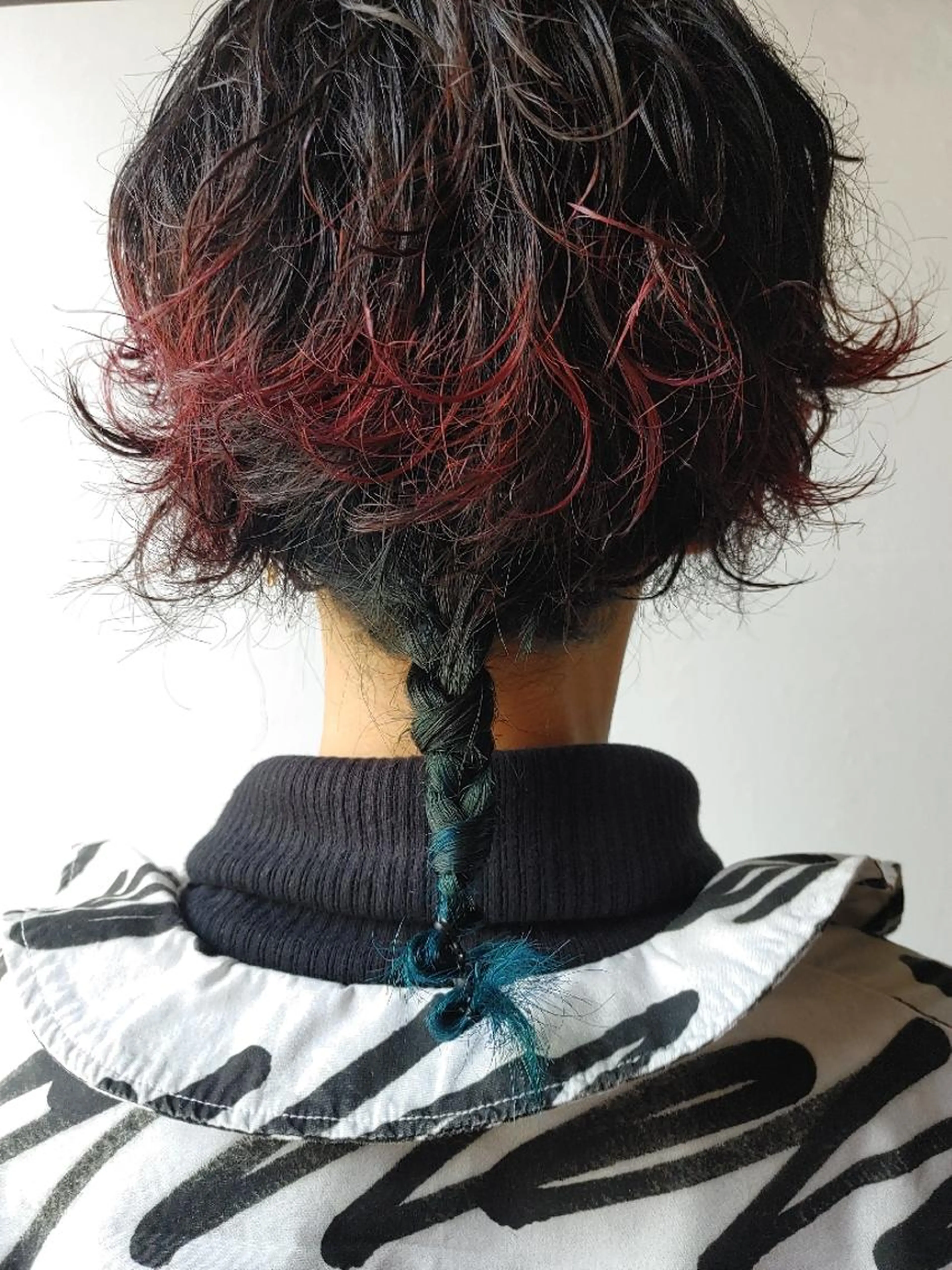 カット+ダブルムラ染めの写真