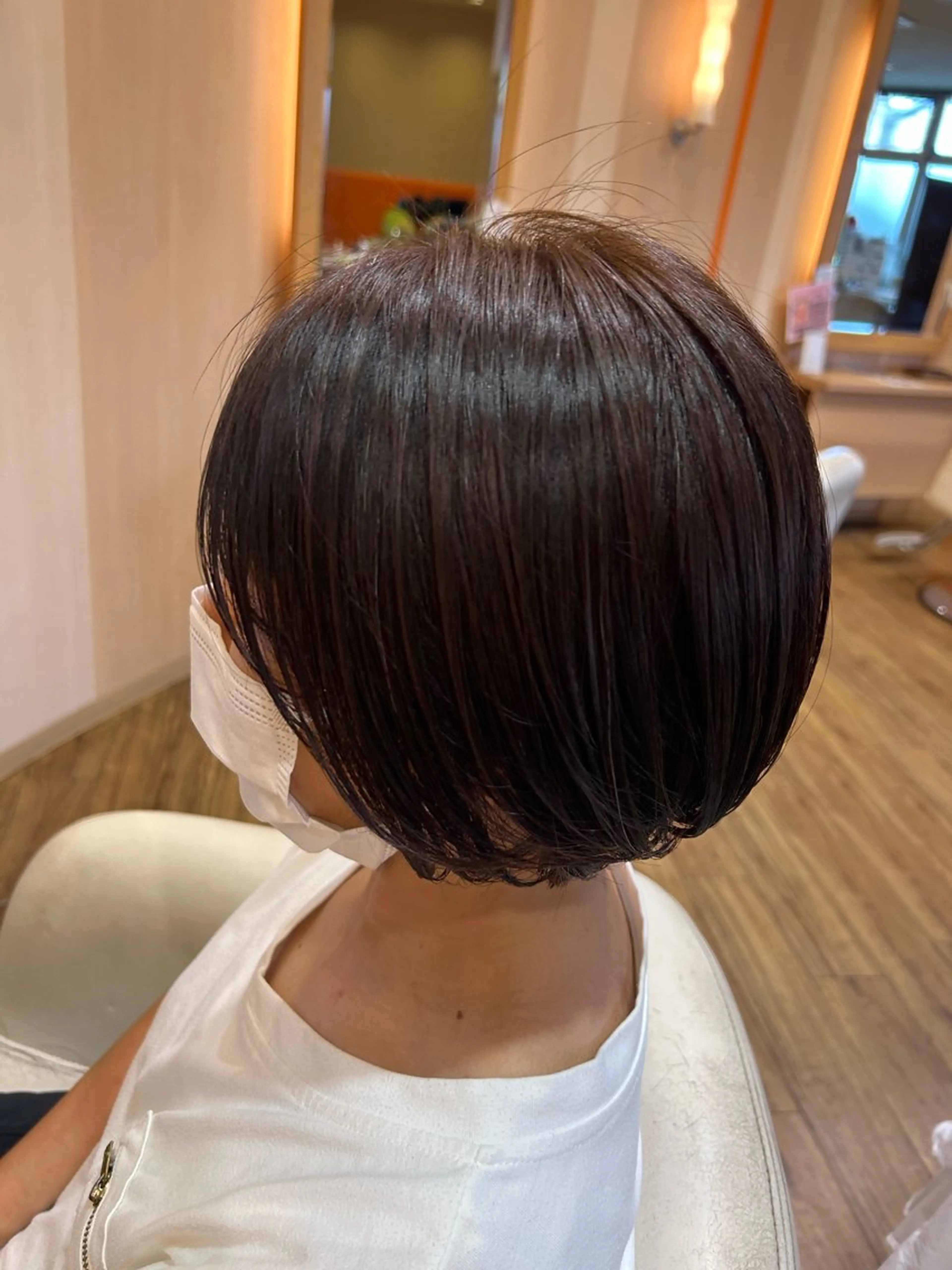 ショート カラー ショートボブ ボブ ショートヘア カット ヘアカラー 前田 亜由美のヘアスタイル