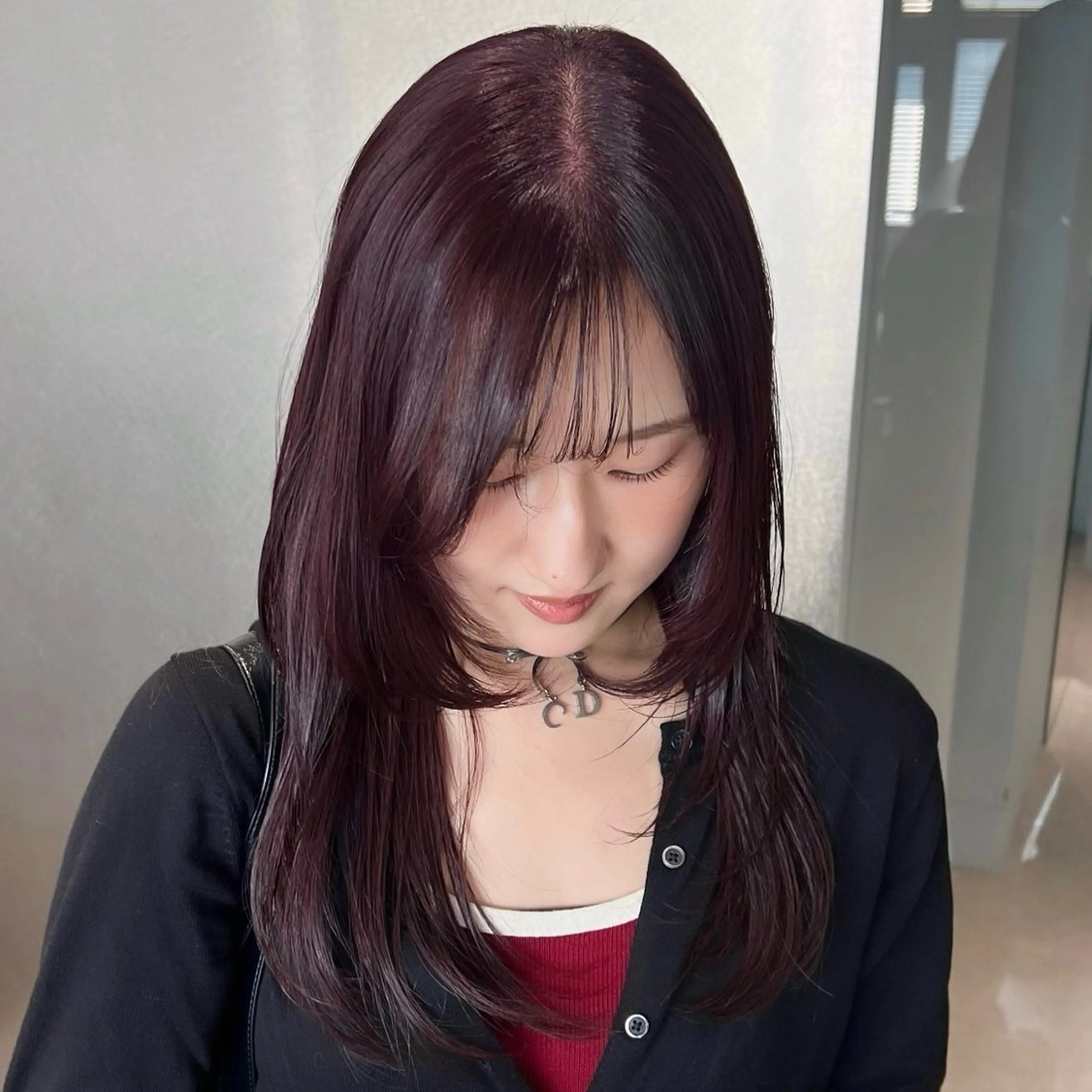 ロング ヘアカラー 美容室lei miu所属・ゆみ／ lei miuのヘアスタイル