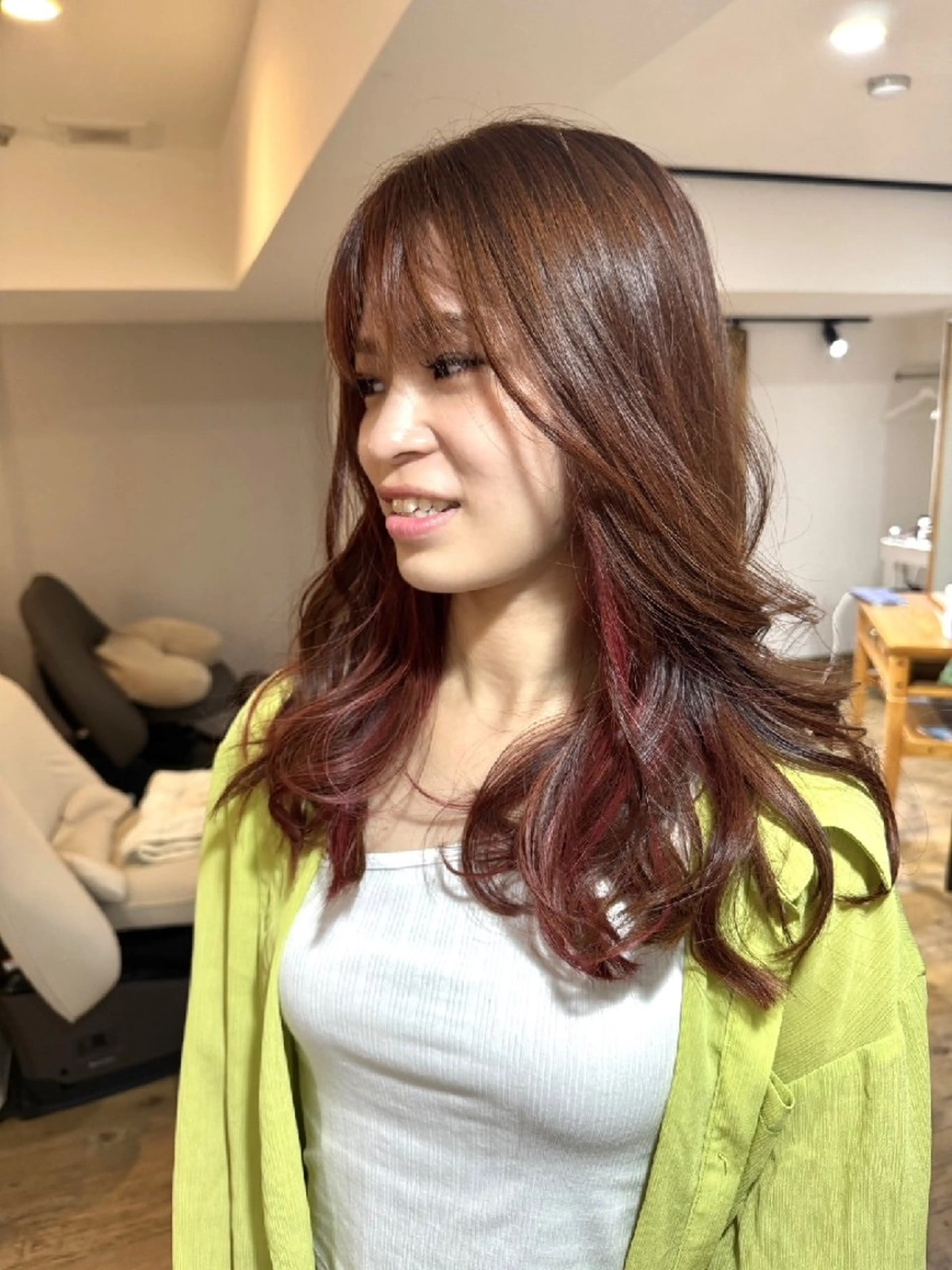 ロング 日吉Riposo. 代表 石橋🌿のヘアスタイル