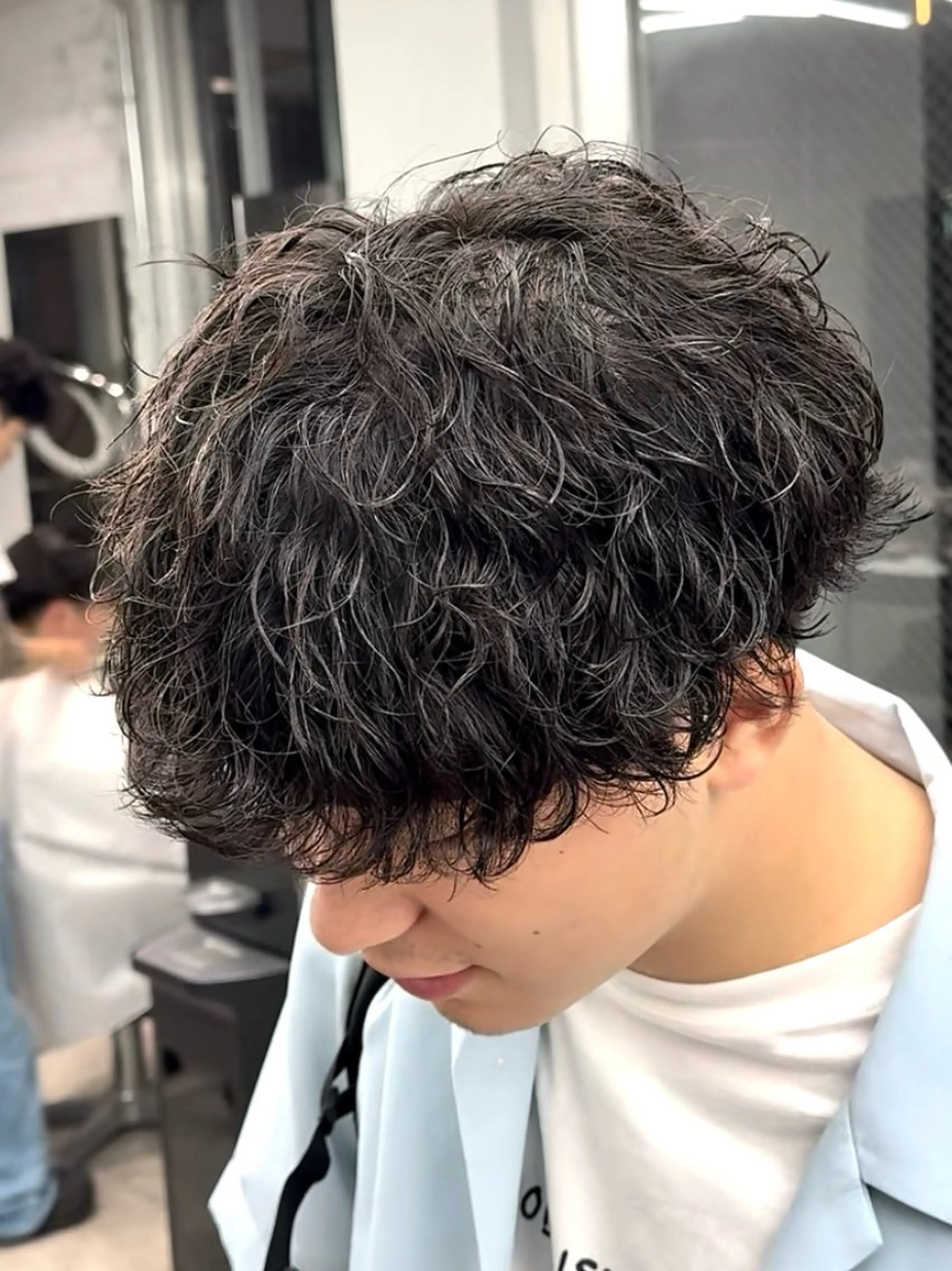 メンズ 波巻きパーマ カット パーマ メンズパーマNo1 /Kazumaのヘアスタイル