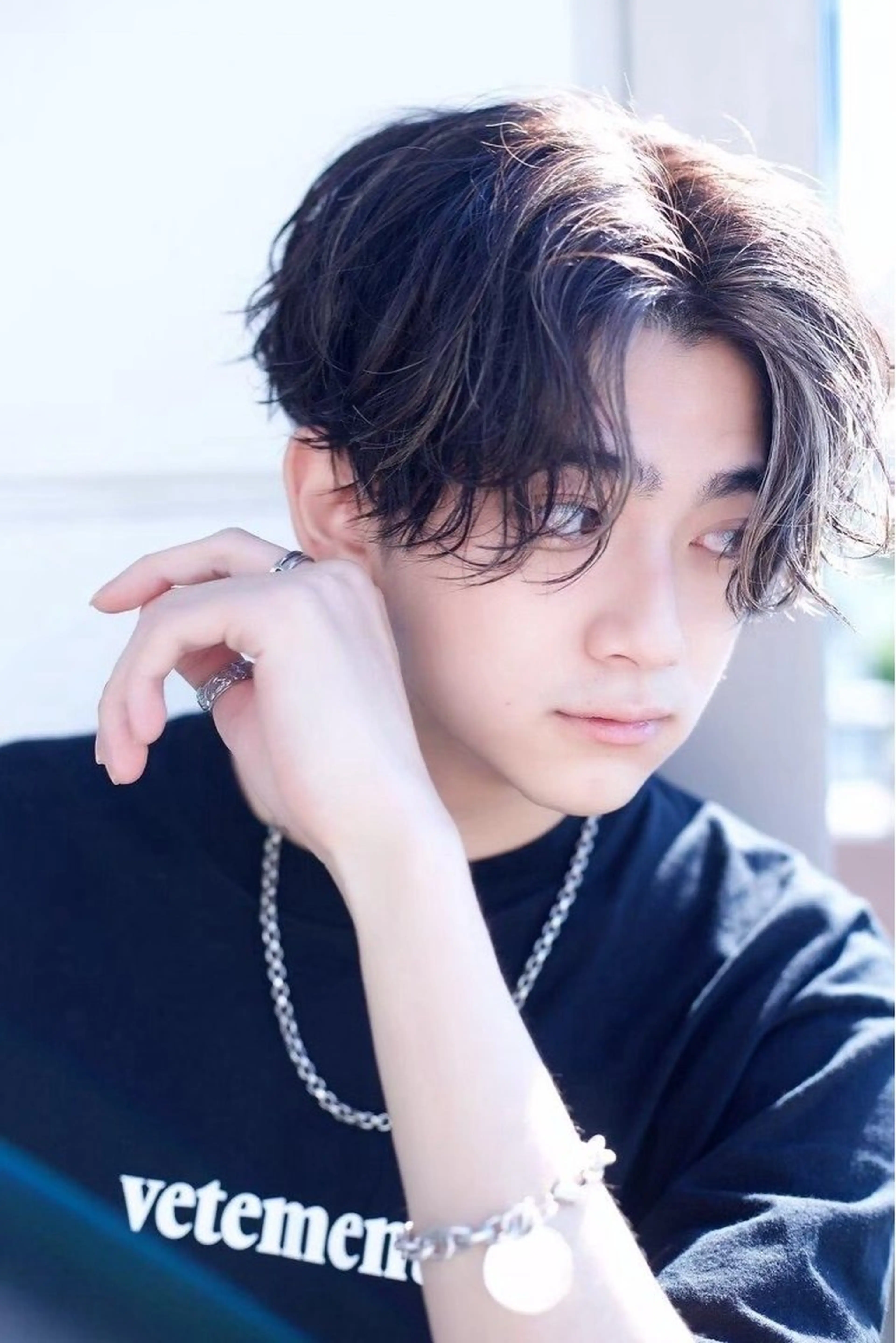 パーマ メンズ カット パーマ トリートメント 当日予約⭕️ fifth渋谷太田のヘアスタイル