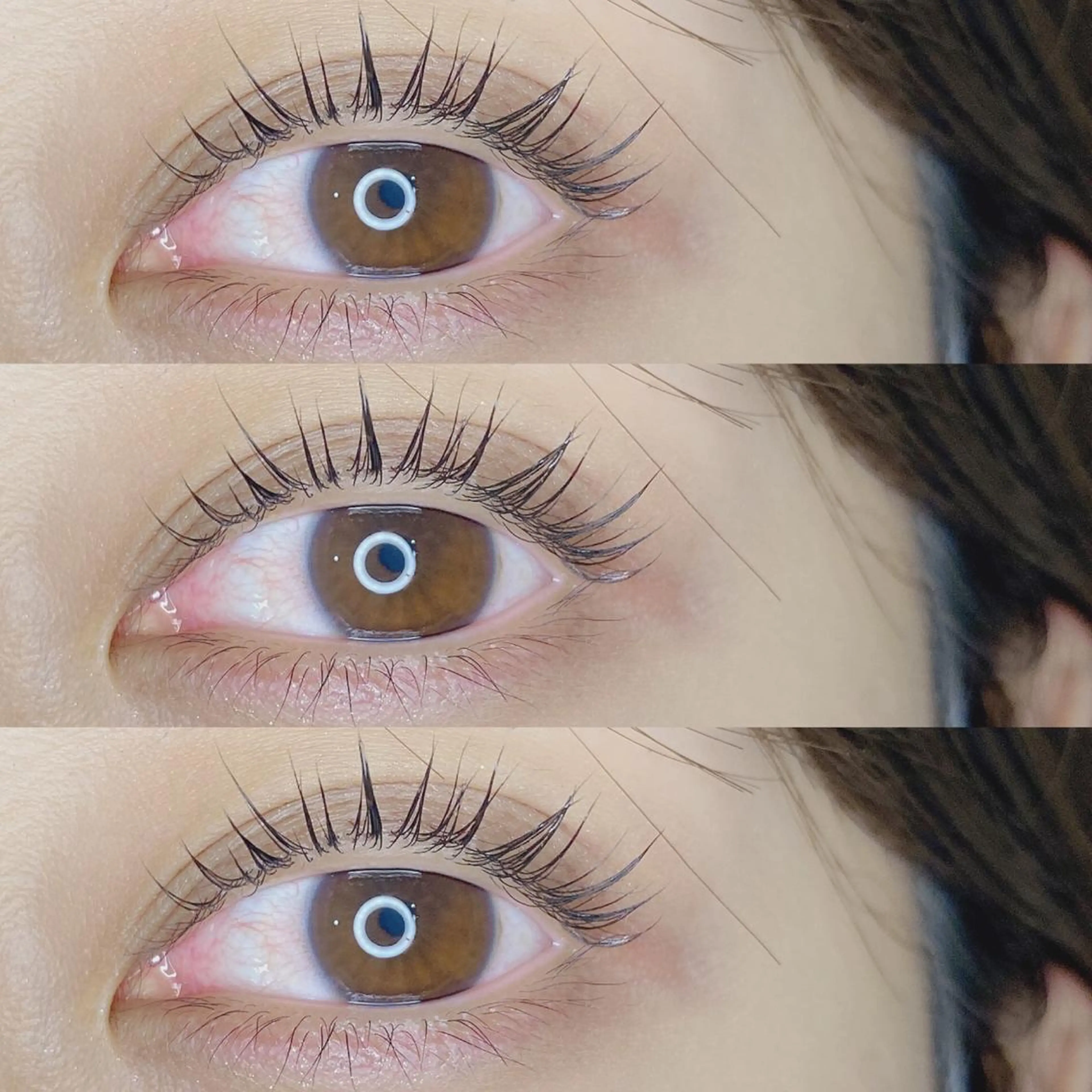 マツエク・マツパ パリジェンヌラッシュリフト マツパ Iwasaki Nene☾店長のマツエク・マツパデザイン