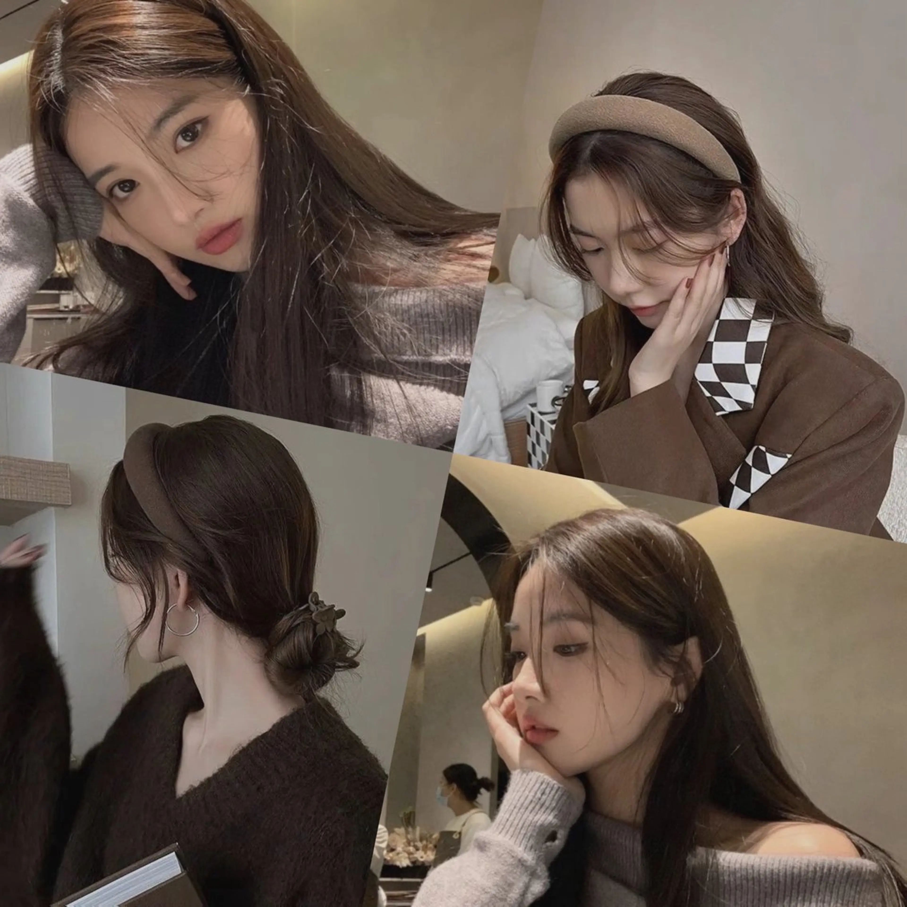 カラー ♡艶髪ブラウン himi♡のヘアスタイル