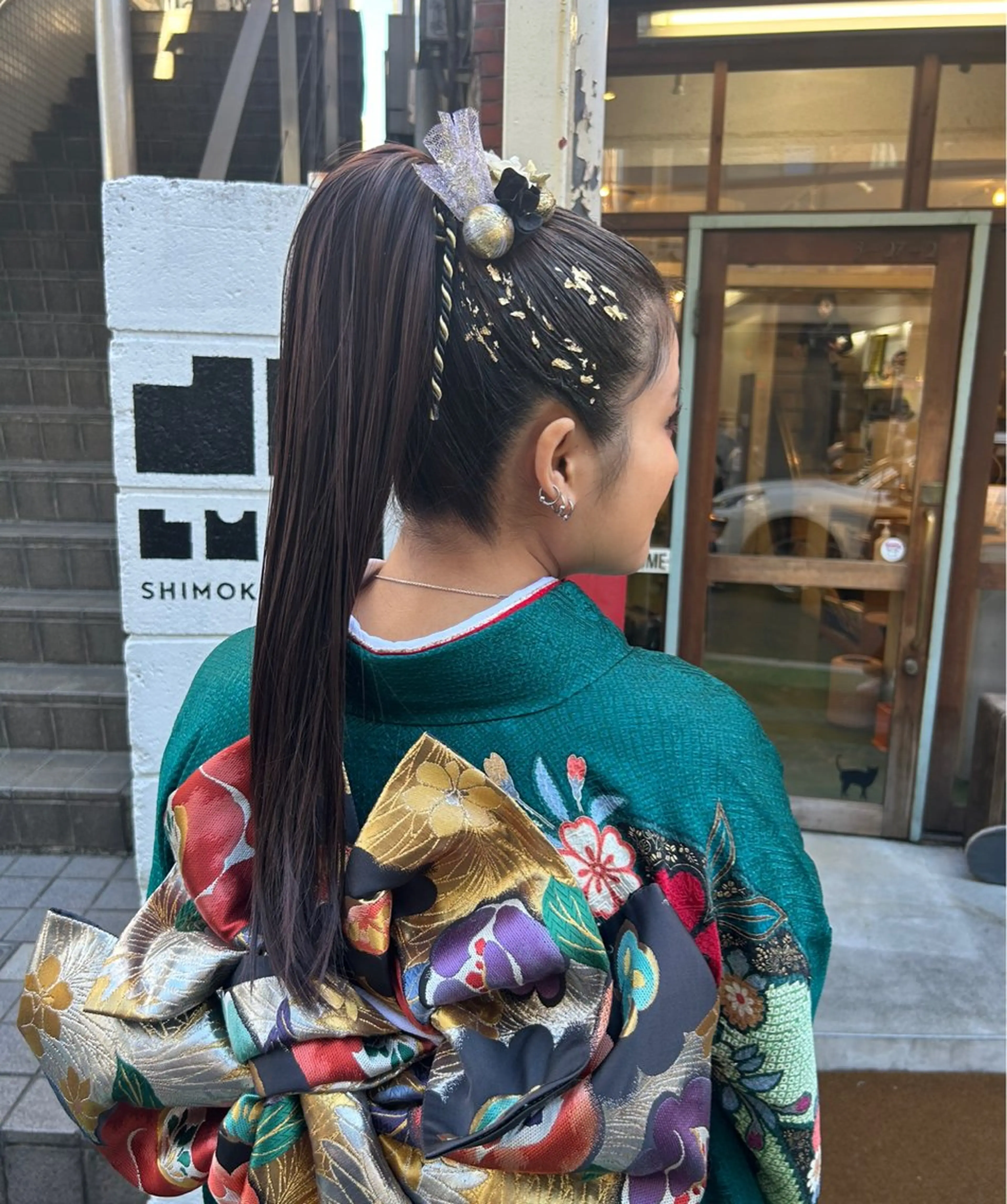 ショート ヘアアレンジ ボブ エクステ 外国人風カラー レイヤーカット ショートヘア ヘアセット MiRI💜地毛級 エクステ✖似合わせ技のヘアスタイル
