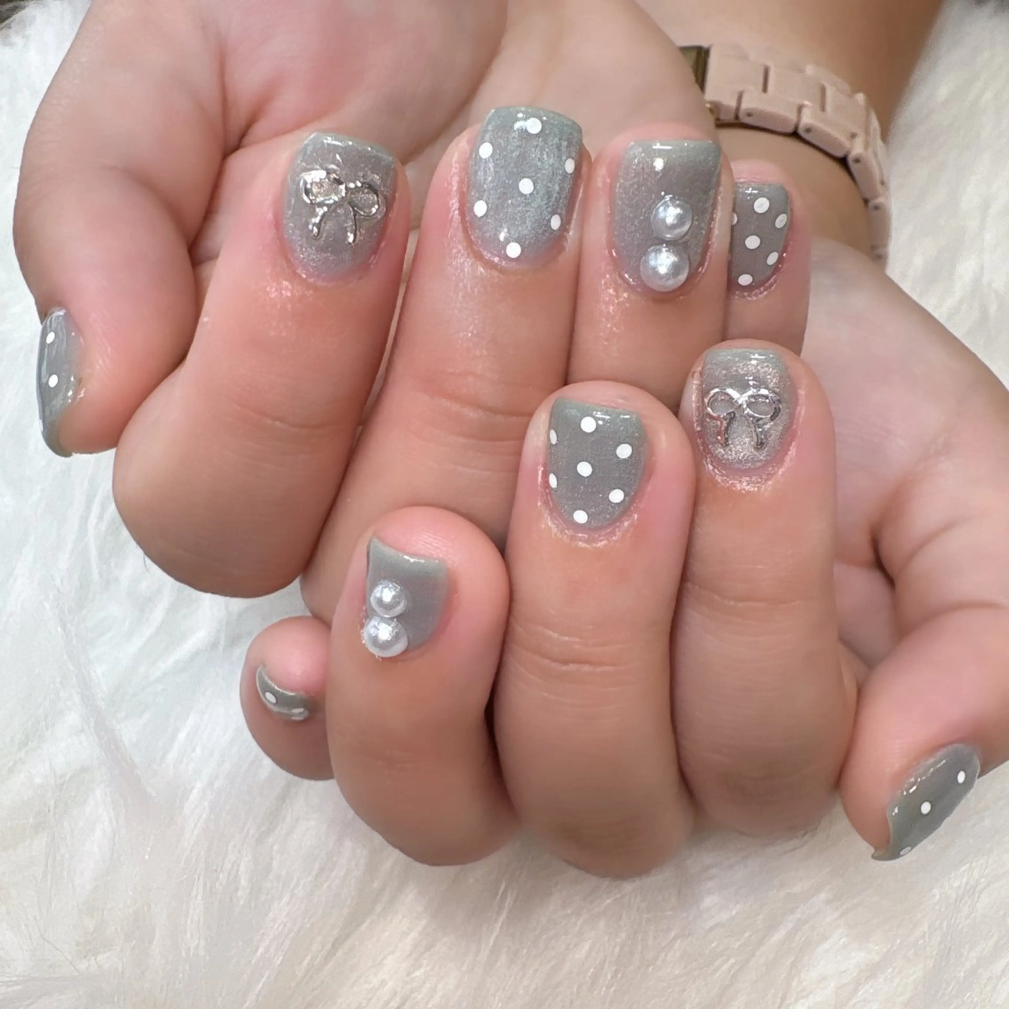 ネイル ハンドネイル ネイル/耳つぼ 🖤RIKOのネイルデザイン