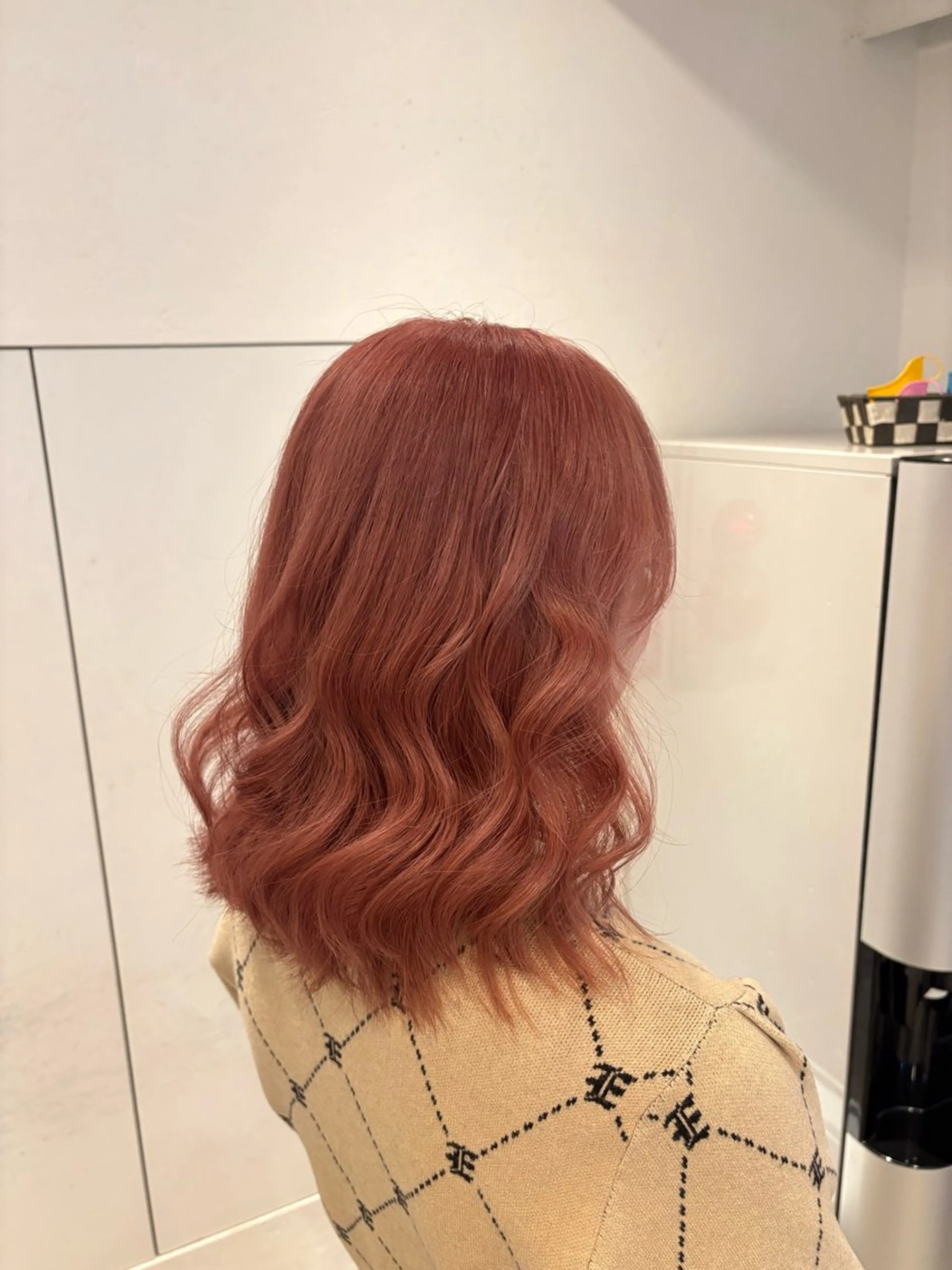 ミディアム カラー アディクシーカラー ブリーチ 🩵 Risaのヘアスタイル