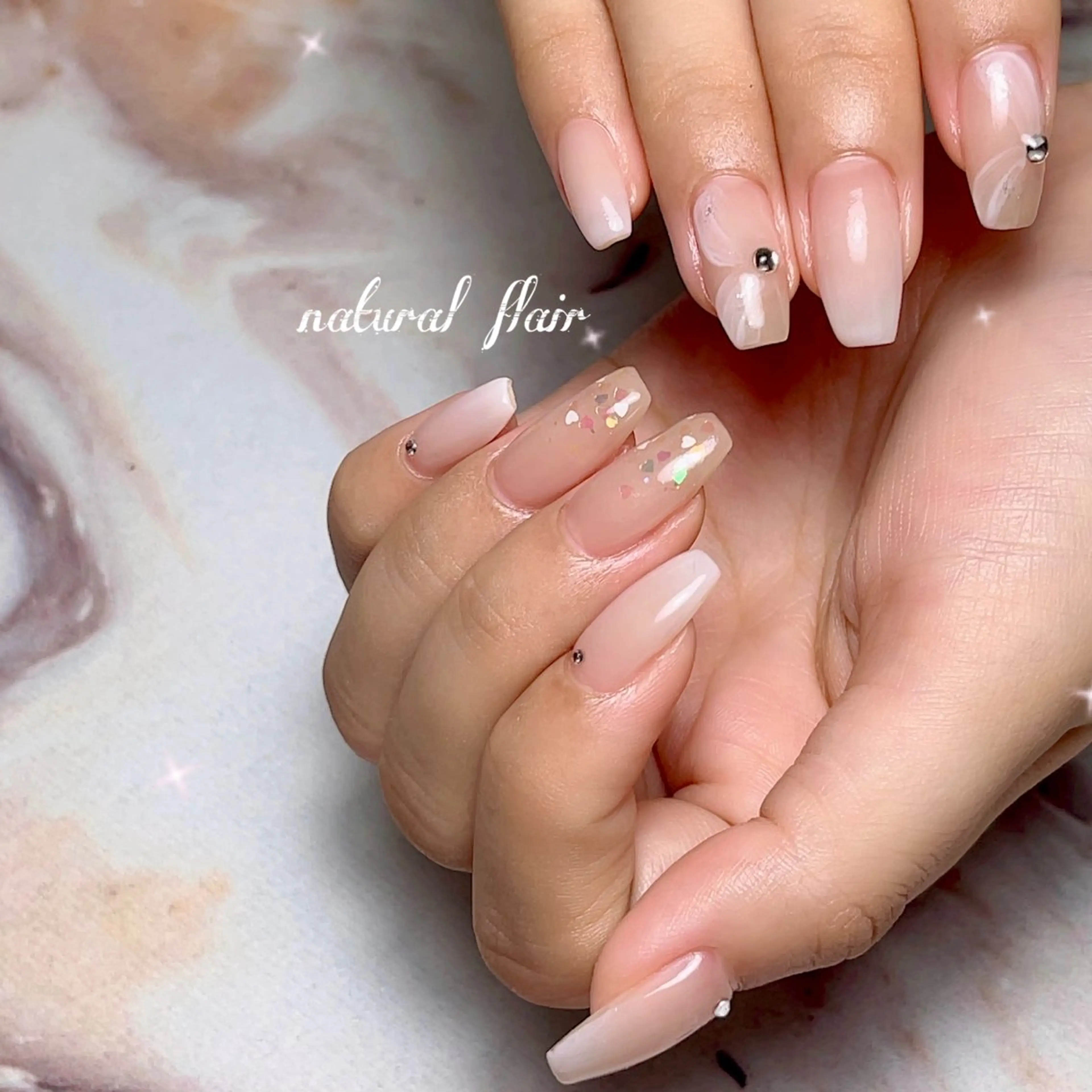 ネイル ハンドネイル natural flairのネイルデザイン
