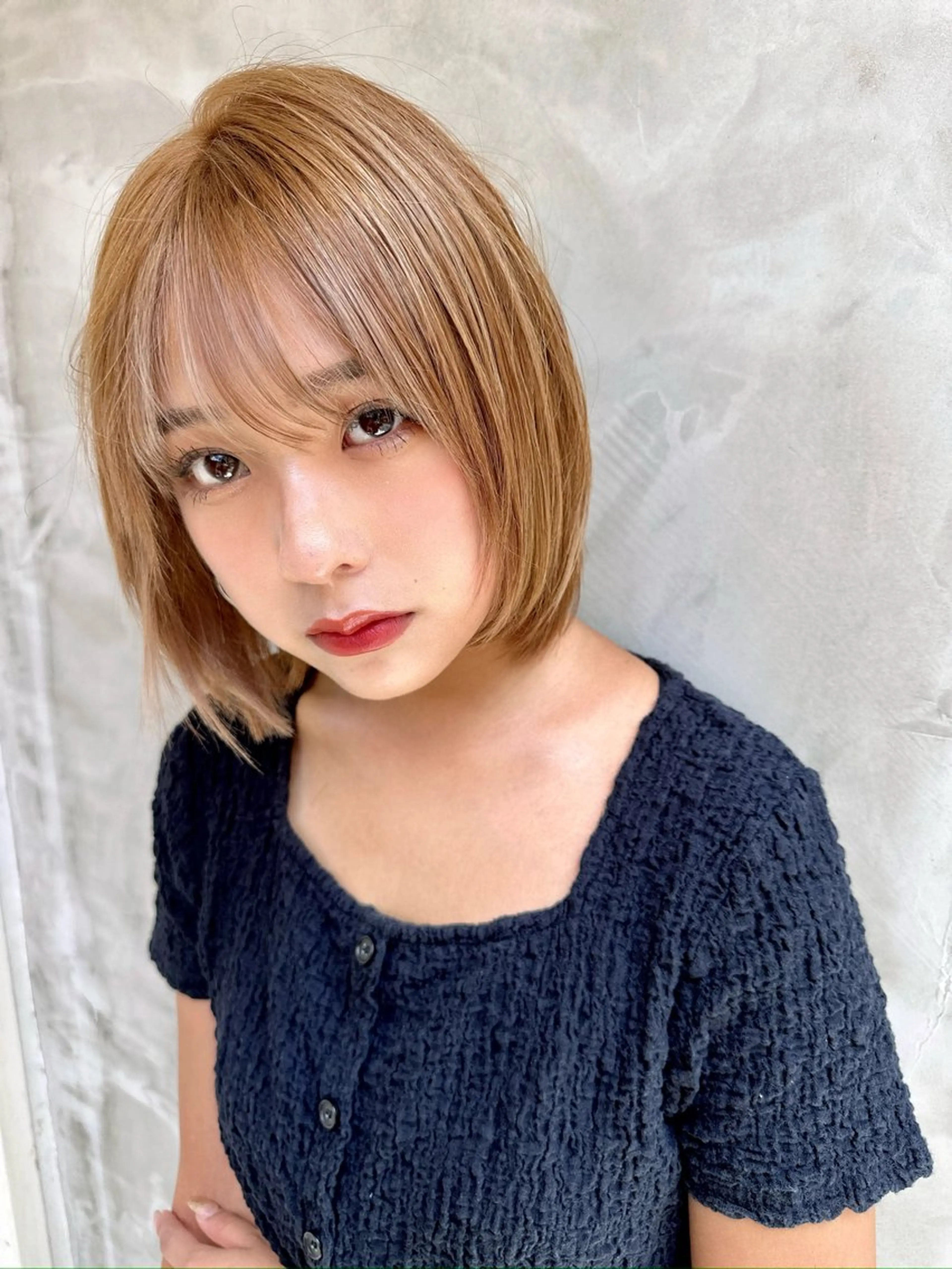 ミディアム ✨心斎橋髪質改善 ボブ鈴木佑弥✨のヘアスタイル