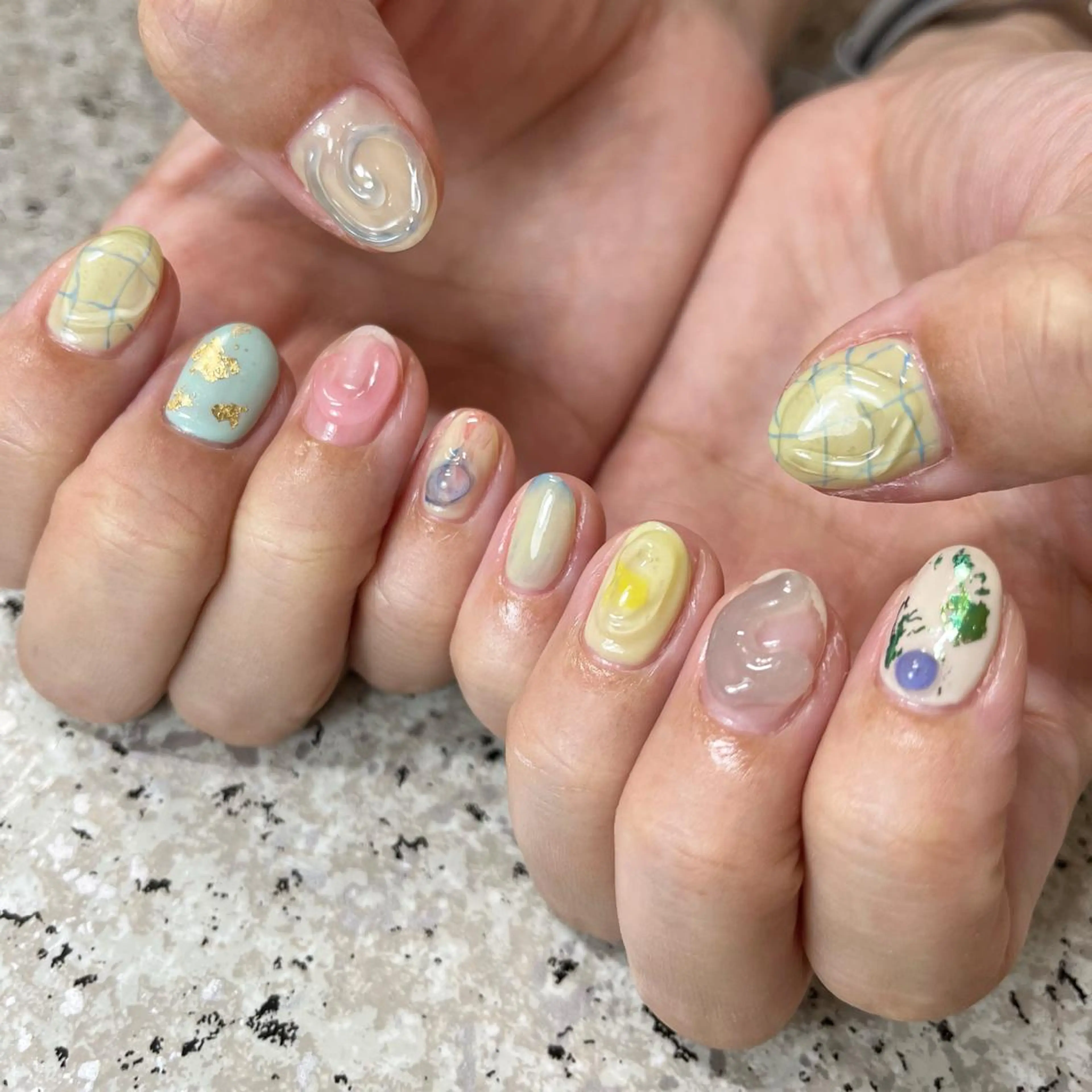 ネイル アートネイル nailsalon maluriのネイルデザイン