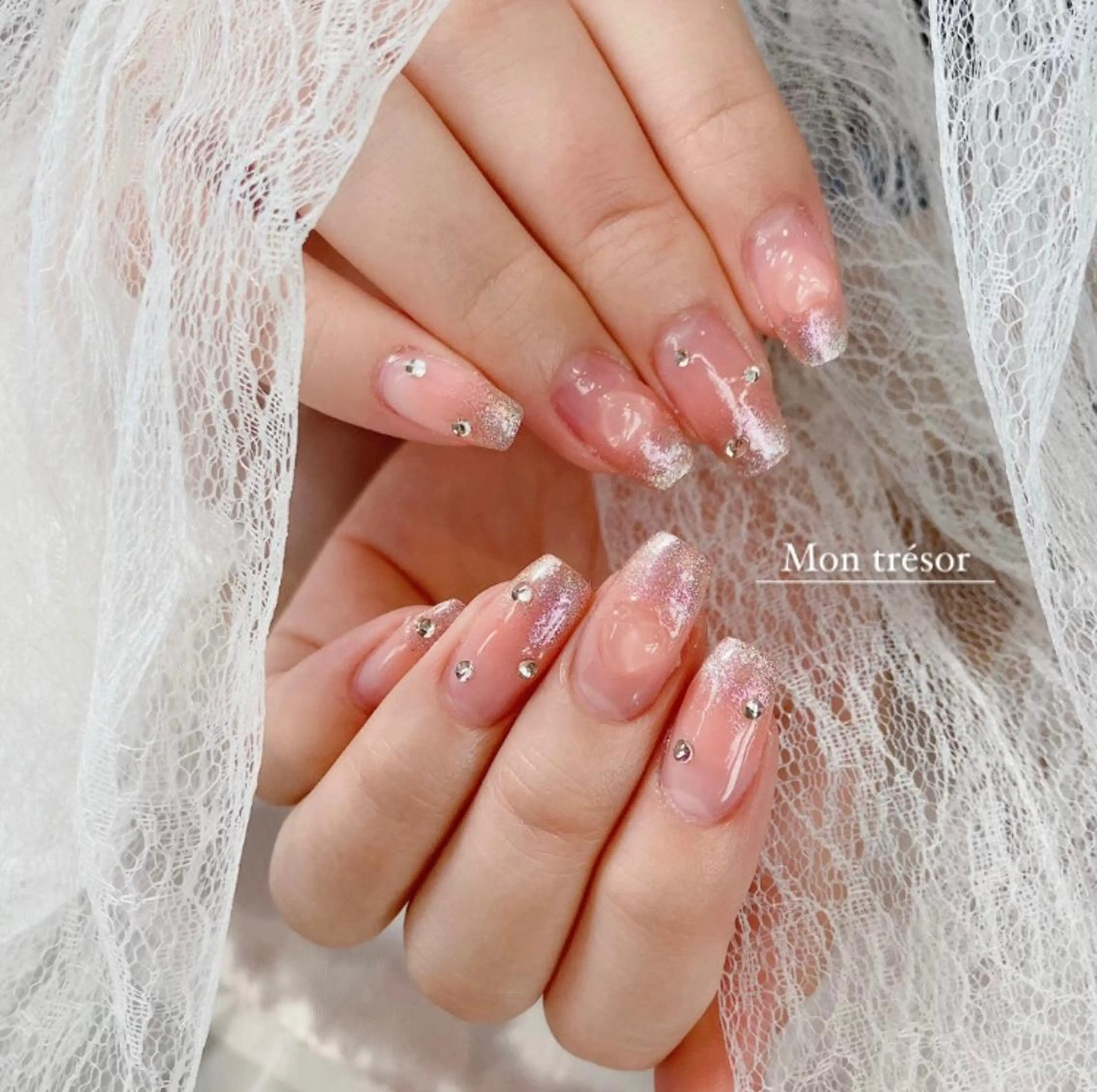 ネイル ワンホンネイル ハンドネイル Mon trésor所属・Montrésor 名古屋ネイルサロンのネイルデザイン