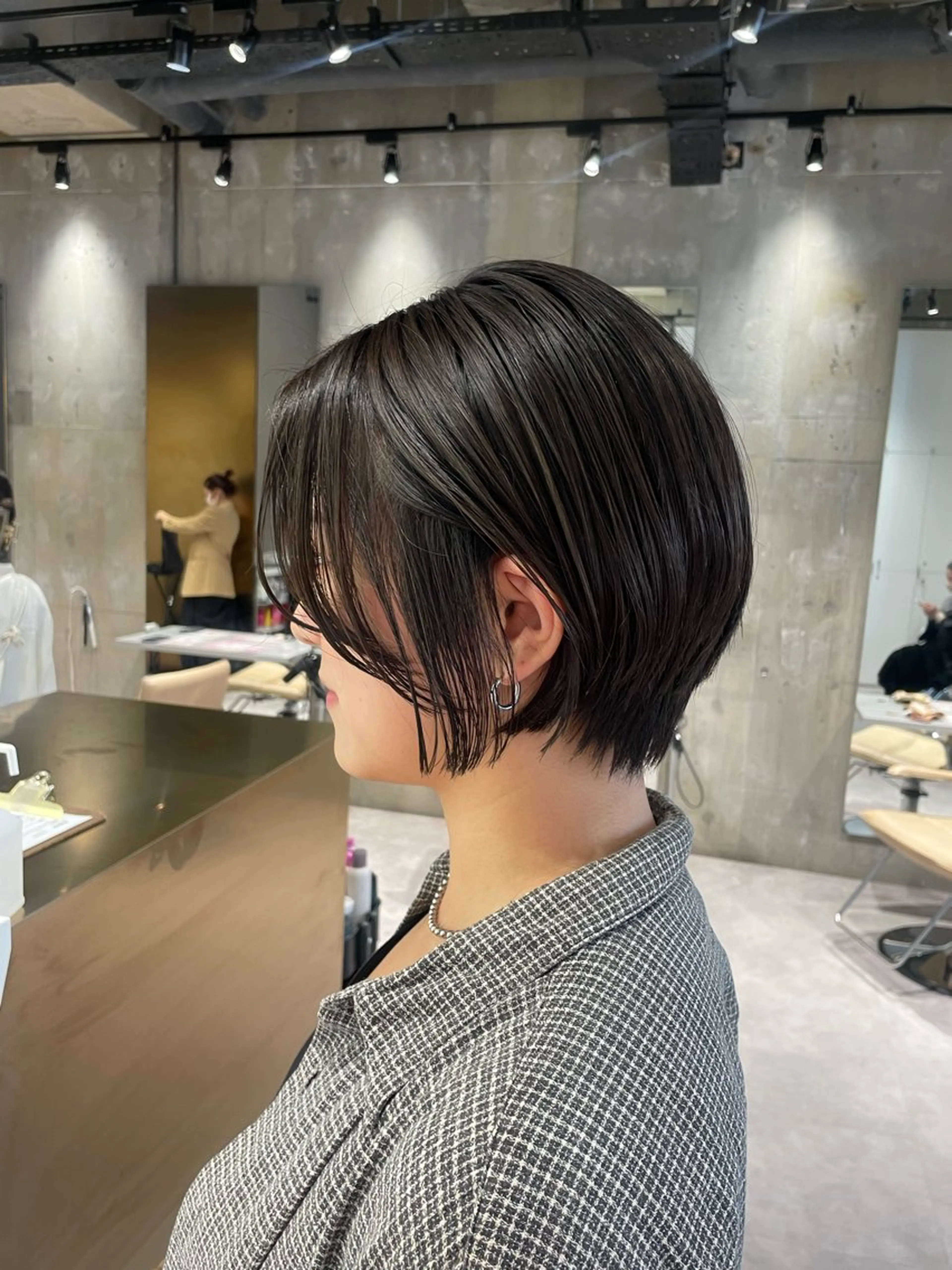 ショート 丸みショート ショートヘア mina🌿無料ショ ートカット募集中🚨のヘアスタイル