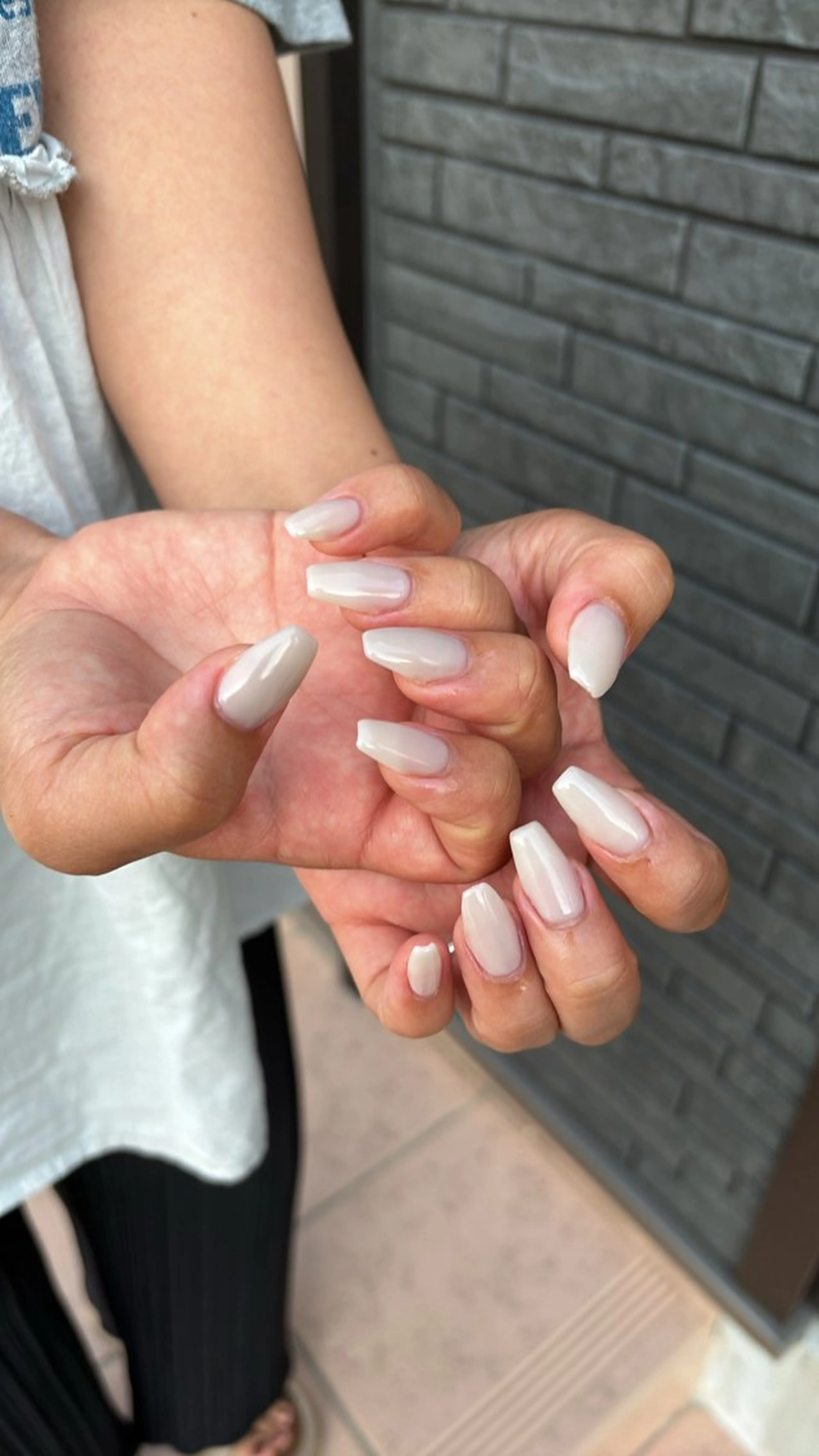 ネイル 長さ出し ネイルチップ Nail salon RAVE所属・Kinjo Shionのネイルデザイン