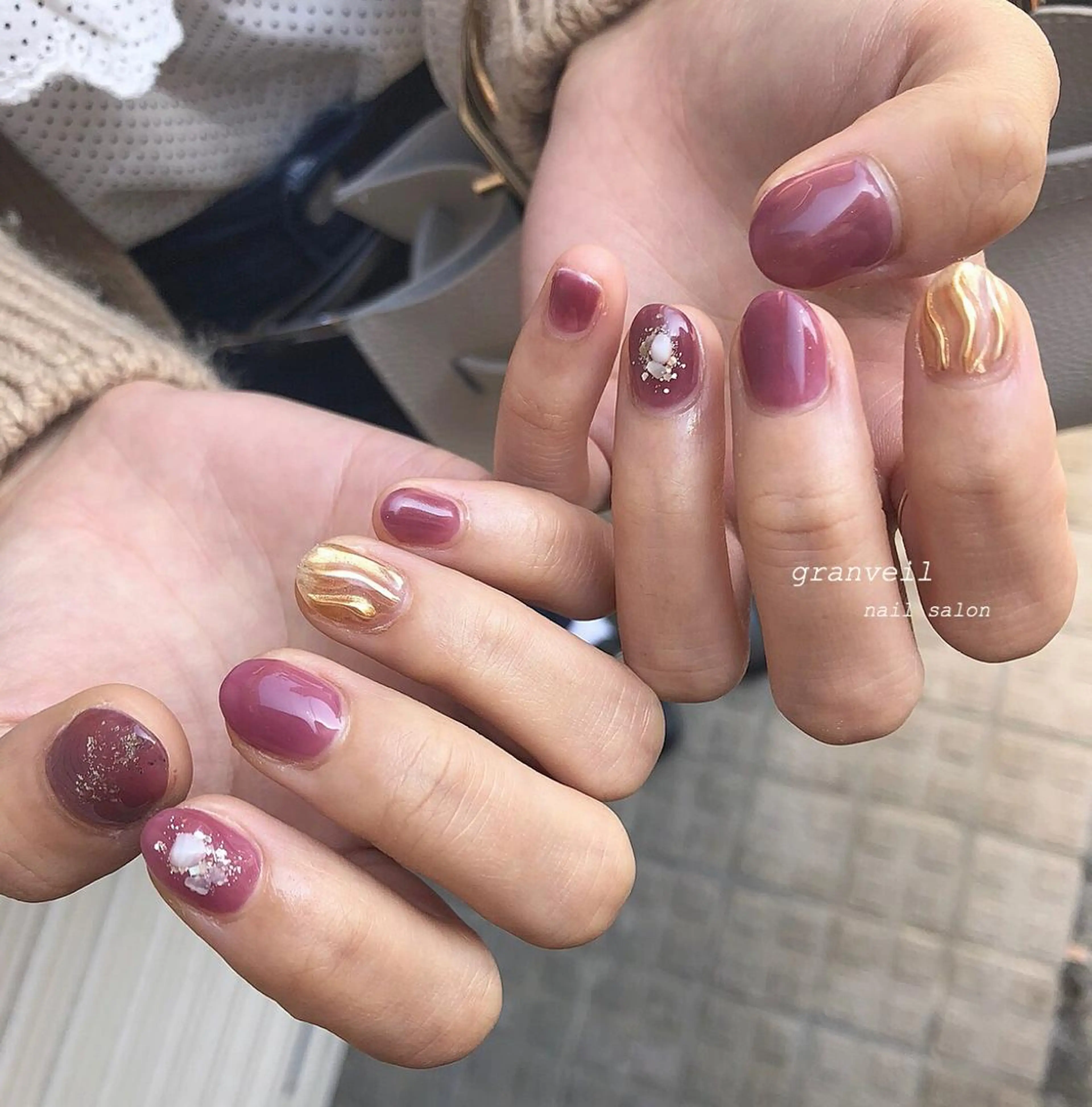 ネイル ニュアンスネイル granveil所属・nail salon granveilのネイルデザイン