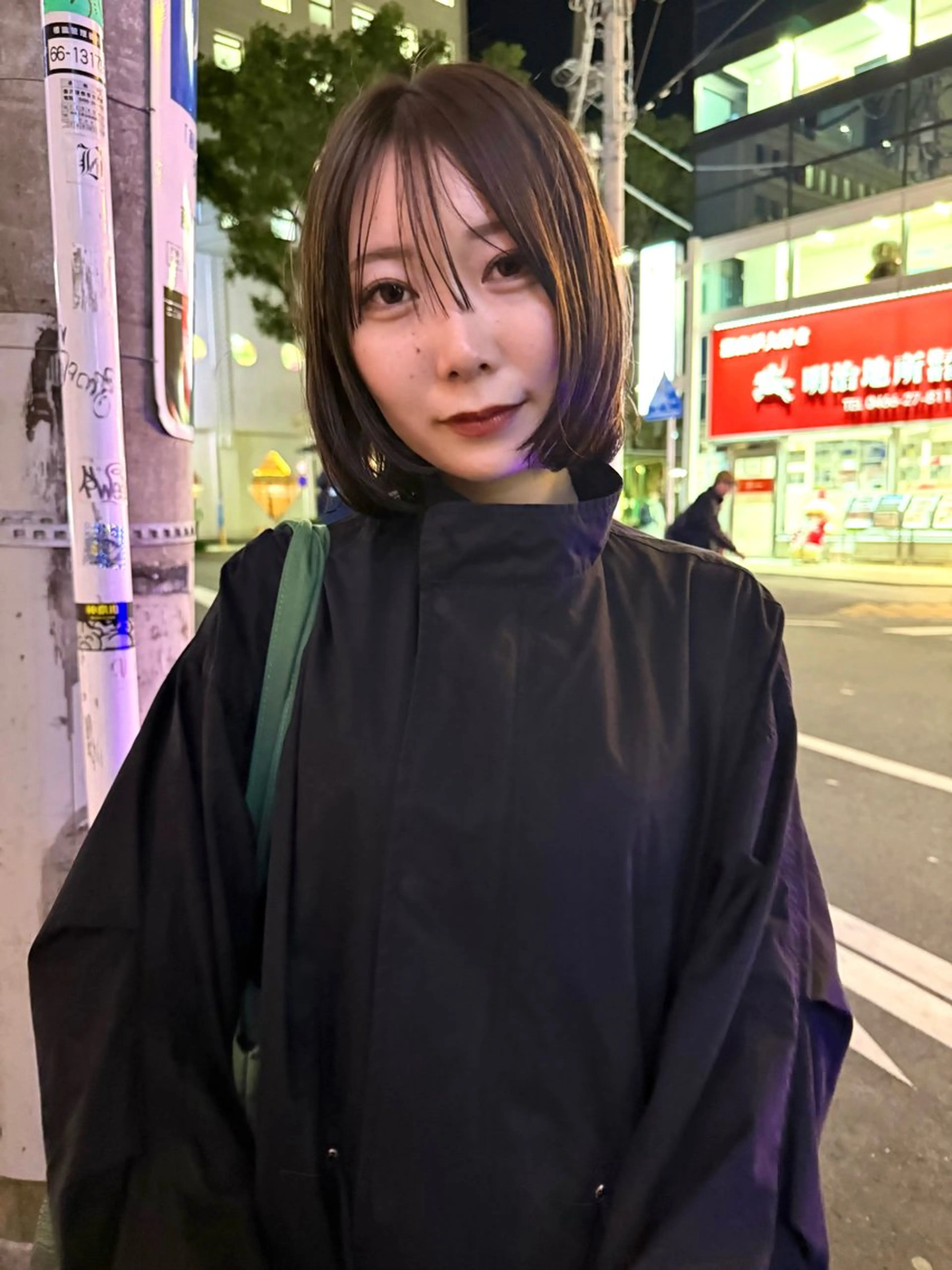 ミディアム カット ヘアカラー トリートメント レイヤー/顔周り/ Riku🪐のヘアスタイル