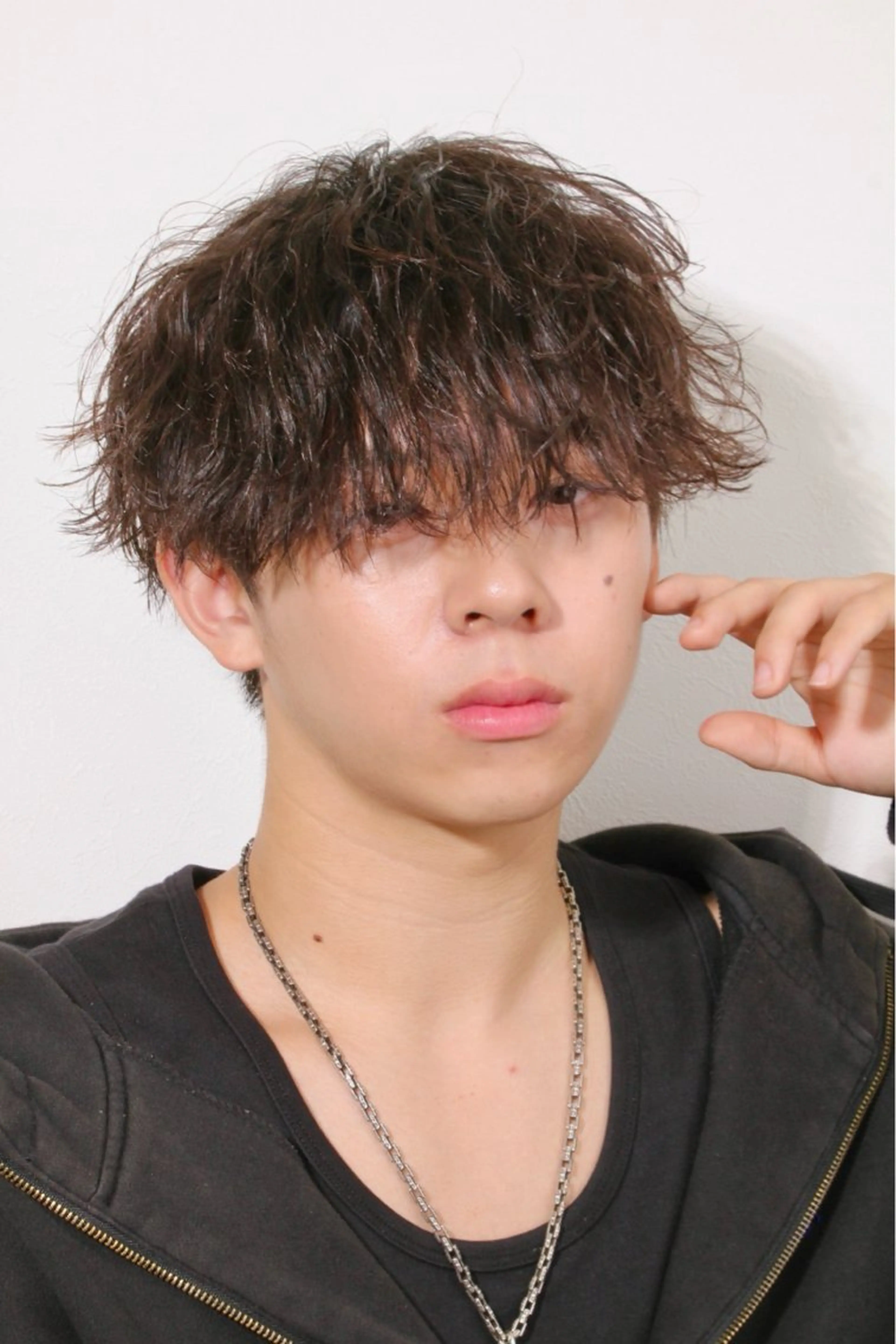 パーマ メンズ カット パーマ AI TOKYO men’s 横浜所属・大森 萌生のヘアスタイル