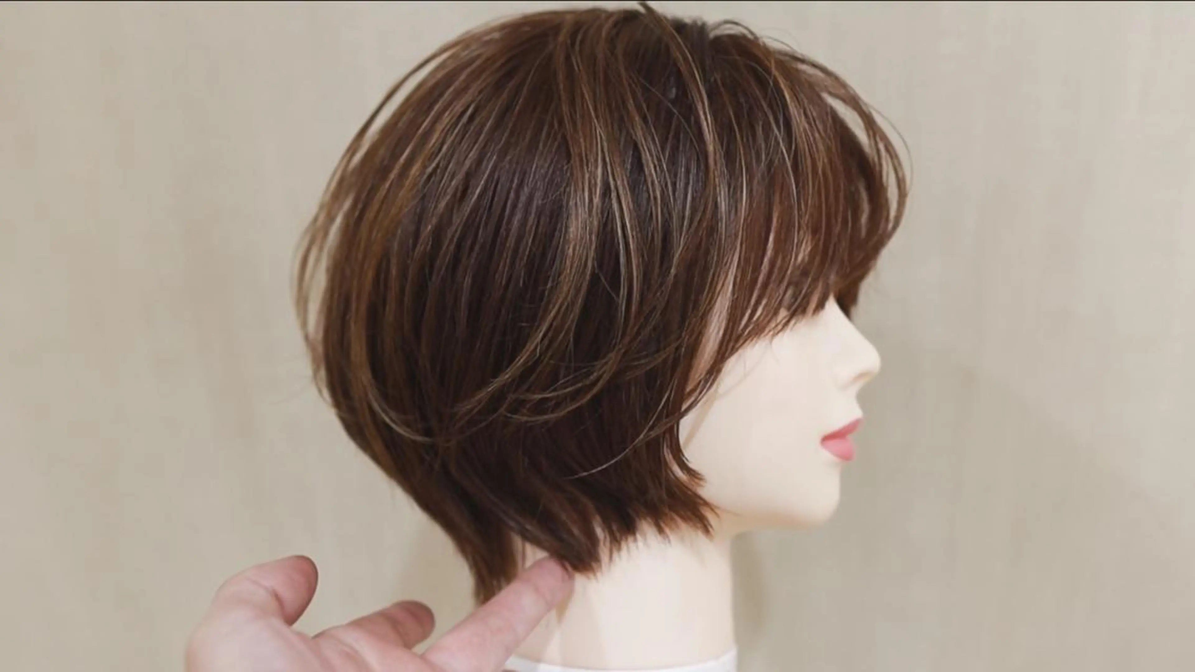 ショート 3Dハイライト ハイライト ウルフカット "オクムラ タクヤ"のヘアスタイル