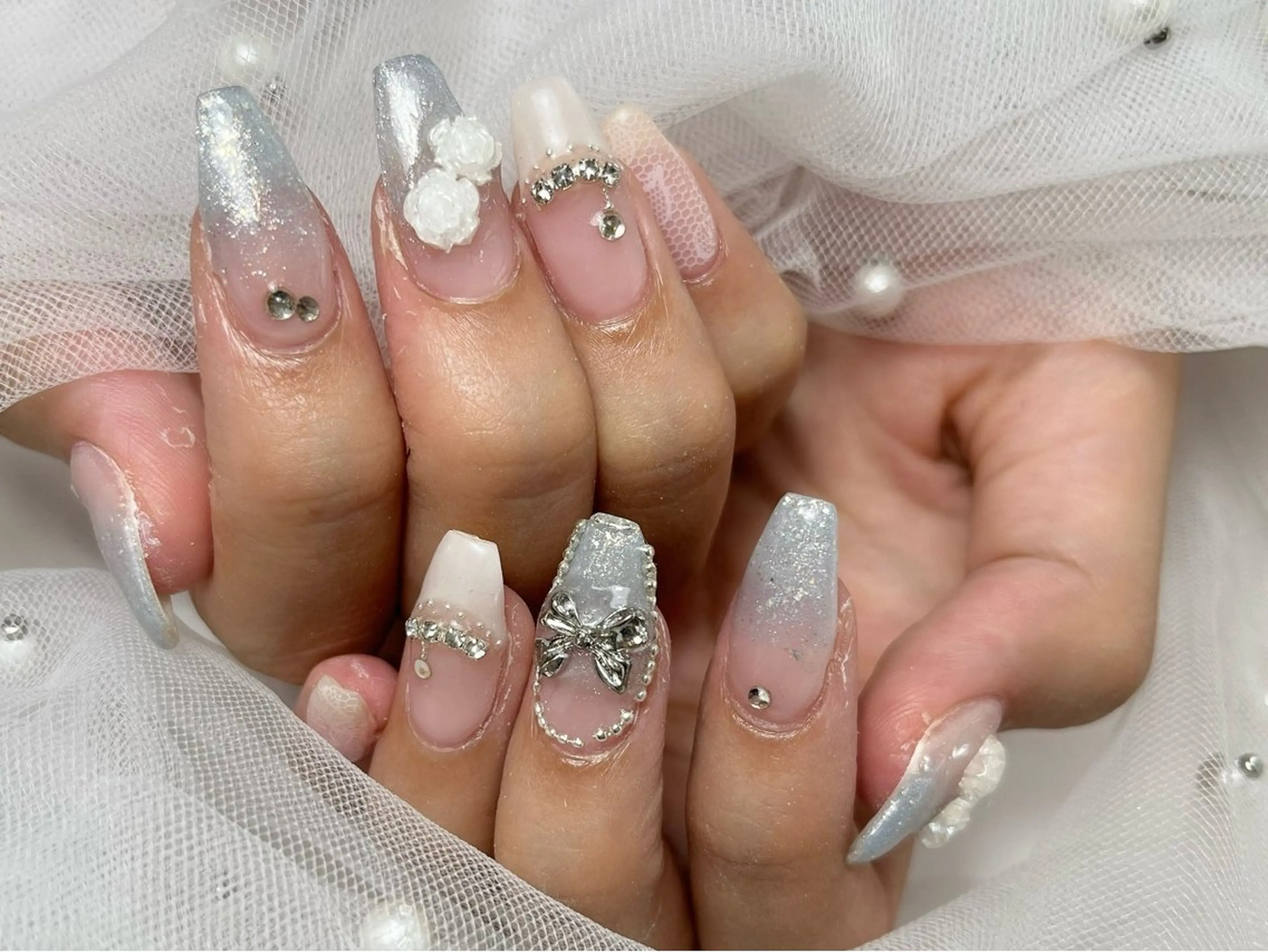 ネイル アートネイル 持ち込み ハンドネイル peTiT sayakaのネイルデザイン