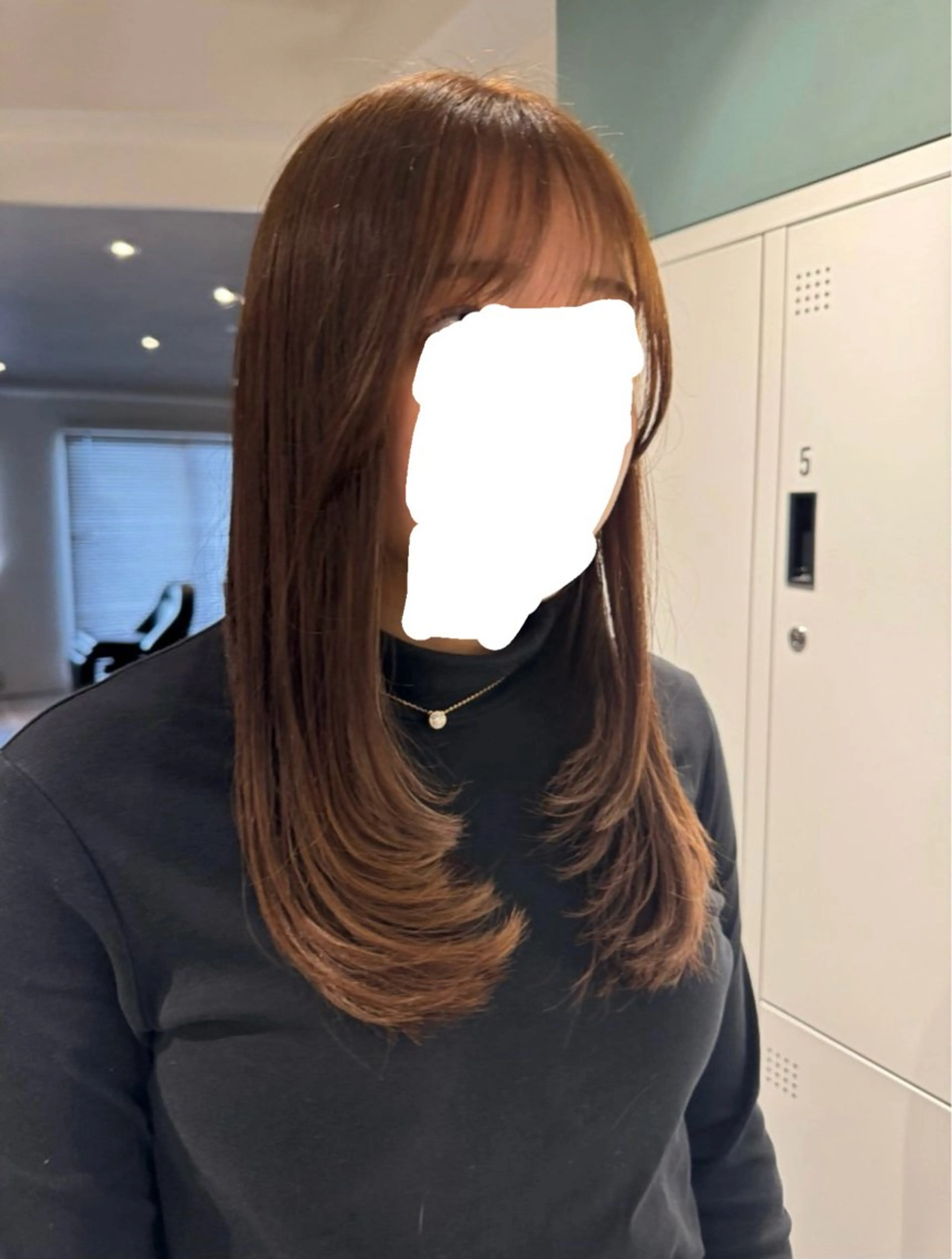 ミディアム 加藤 響祈のヘアスタイル