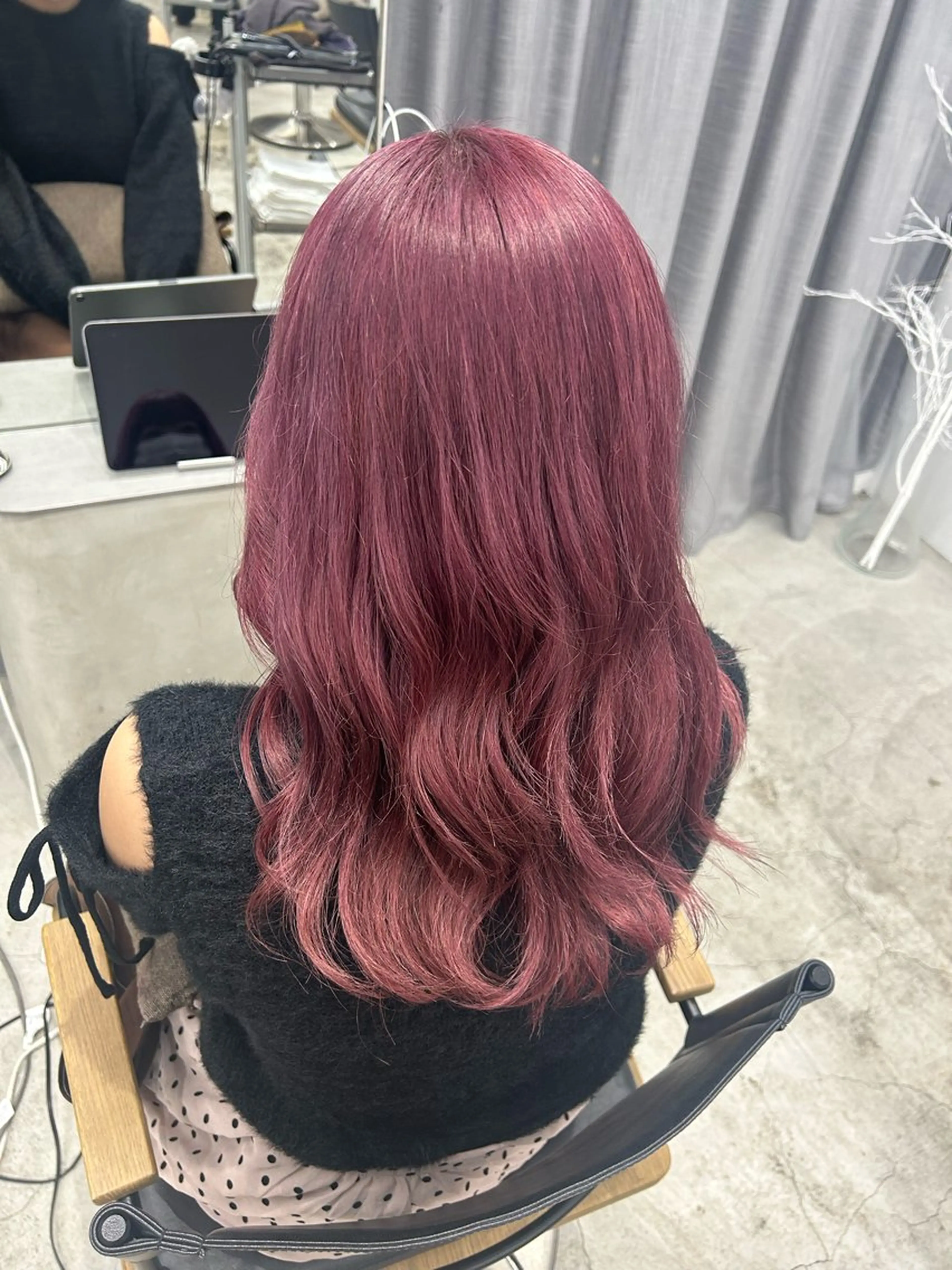 ロング カラー ブリーチ ラベンダーカラー ラベンダーピンク ピンクカラー ヘアカラー ハイトーンカラー/ 池袋/hitomiのヘアスタイル