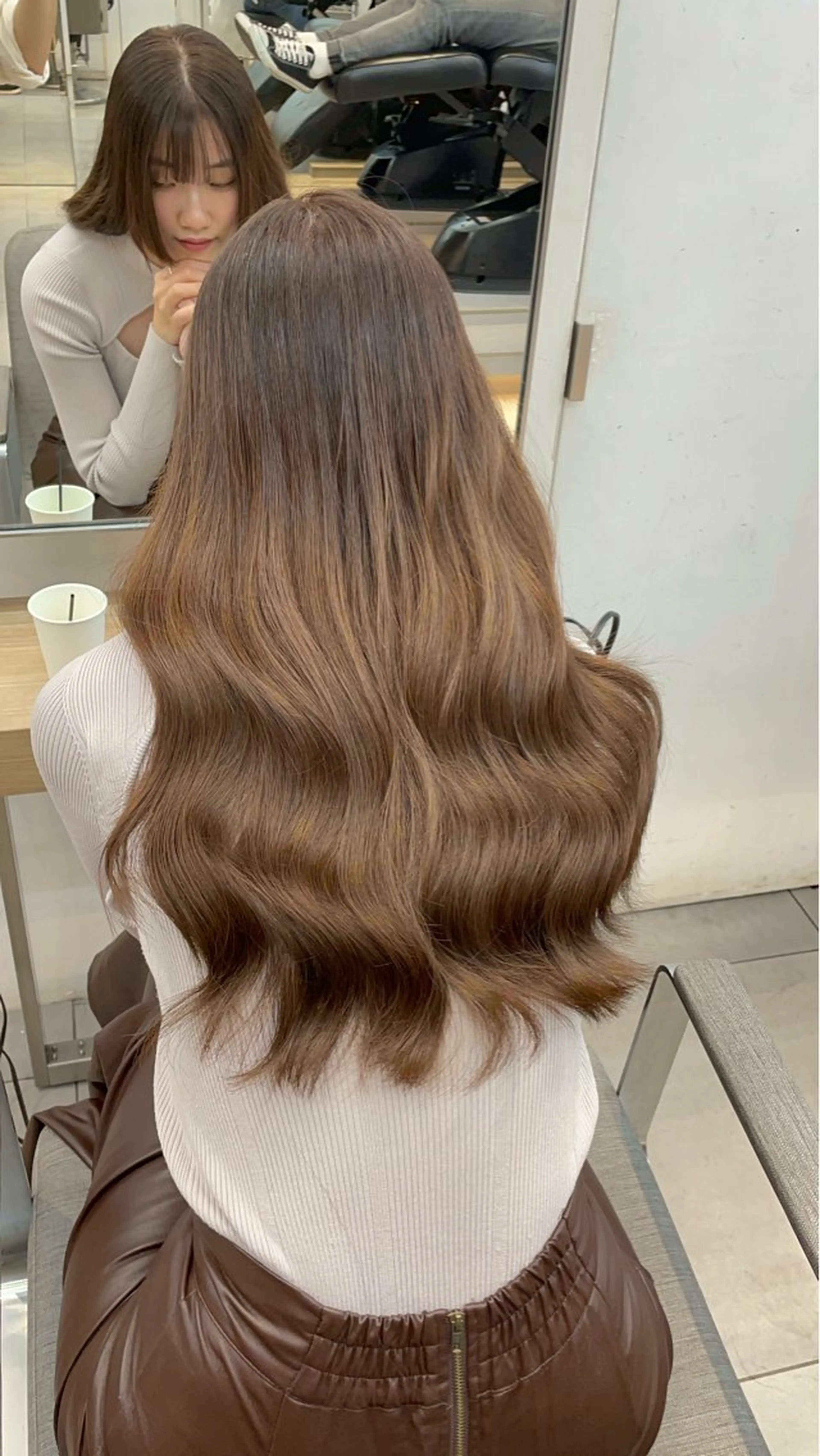 ロング パーマ 縮毛矯正 トリートメント ✨髪質改善✨美髪 矯正🫧小泉のヘアスタイル