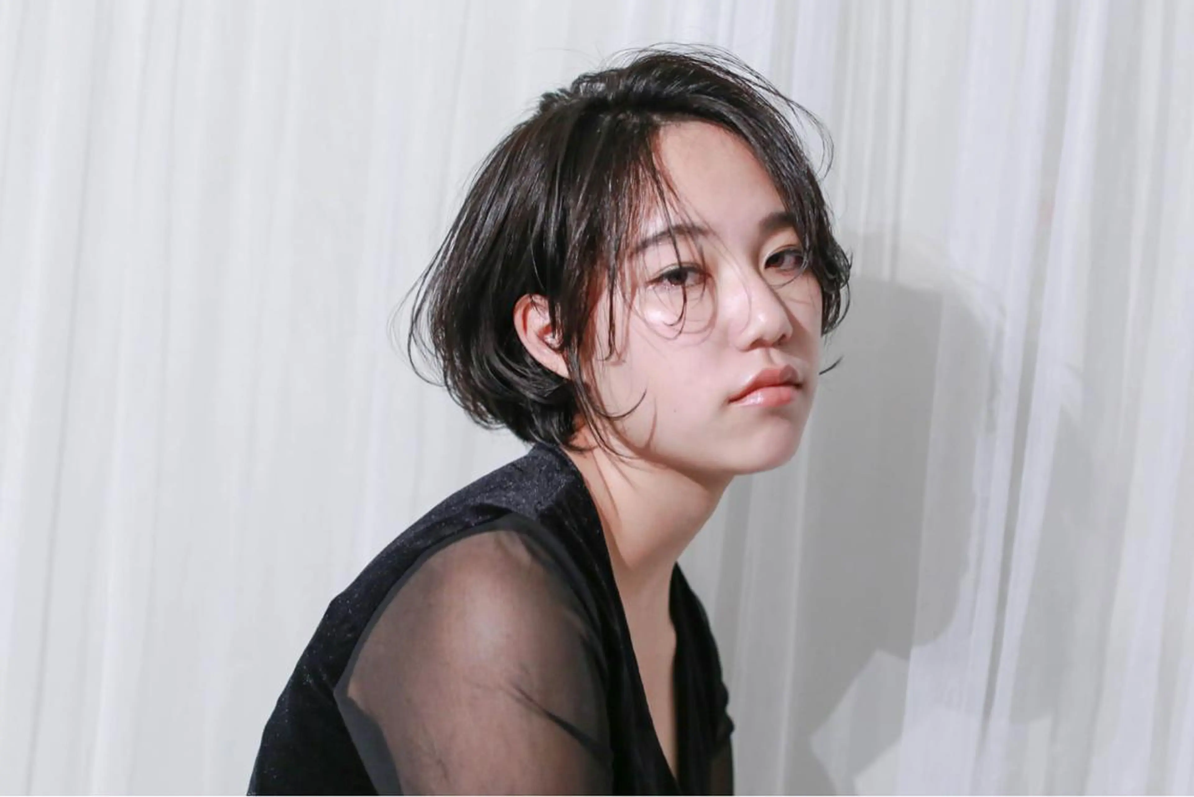 ショート 横井伴典 矢場町 メンズカット/パーマのヘアスタイル