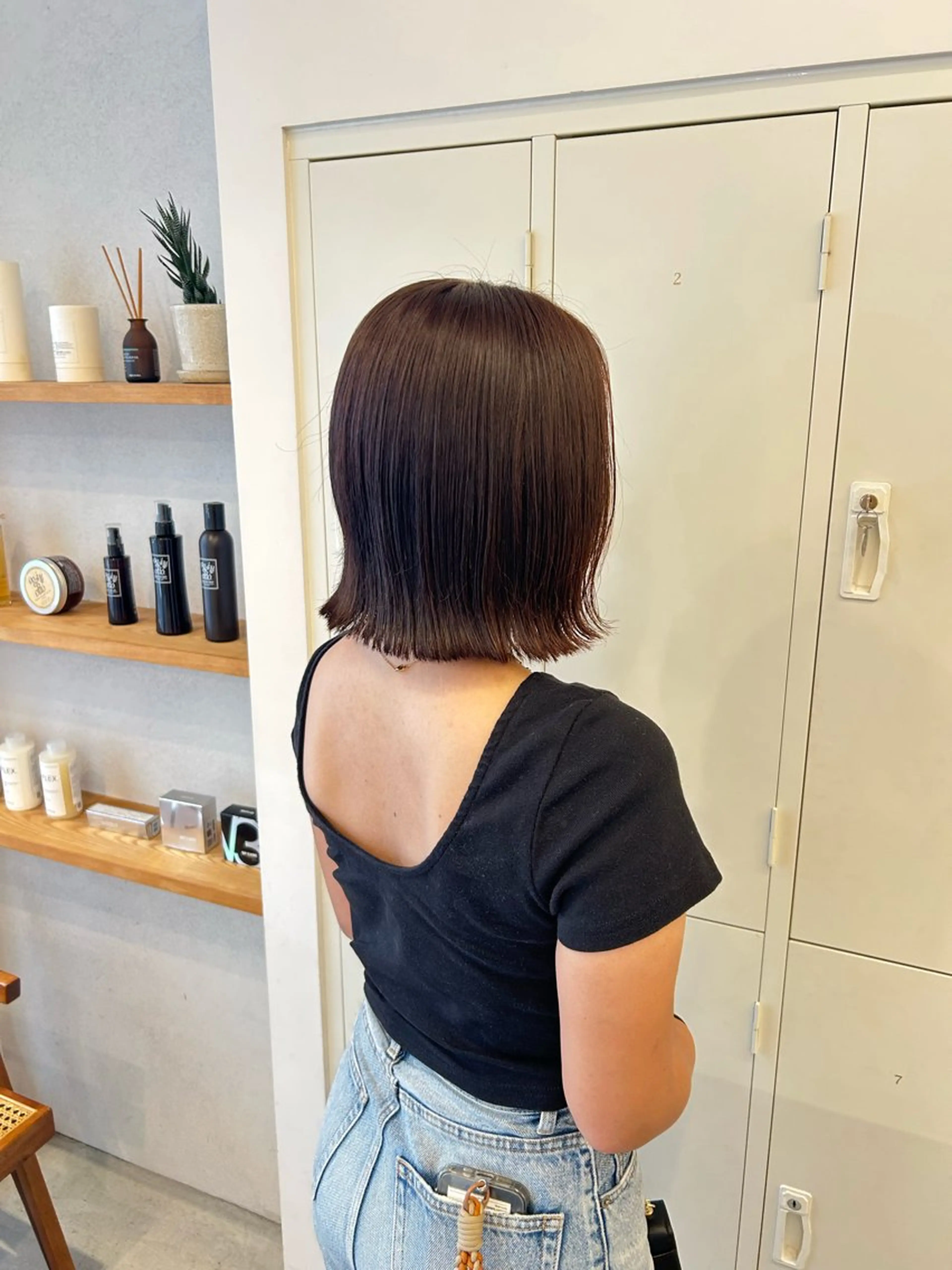 ショート ボブ トリートメント カット ヘアカラー Hikari / melt京橋のヘアスタイル