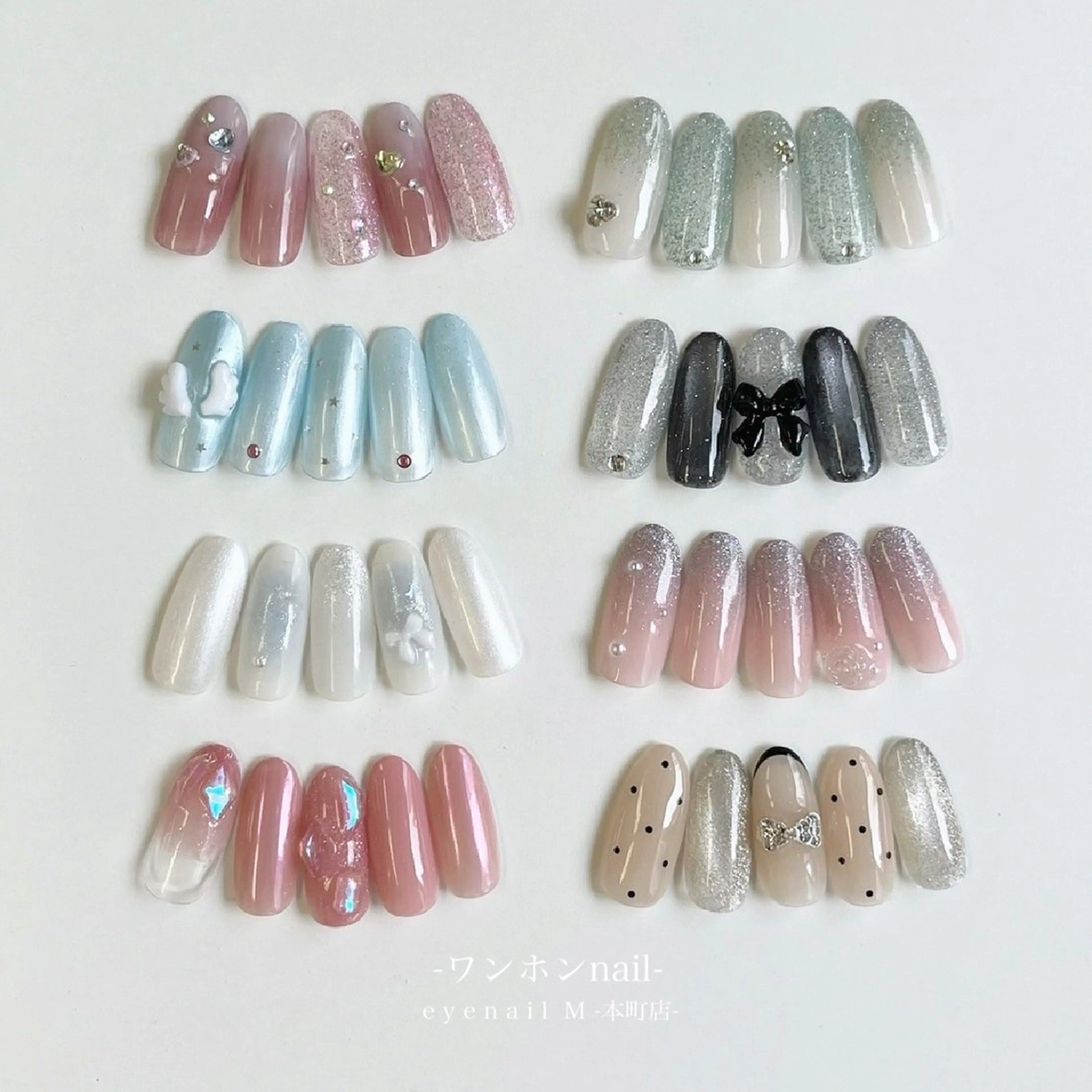 ネイル ハンドネイル eyenailm🍂 四ツ橋線本町駅/1分のネイルデザイン