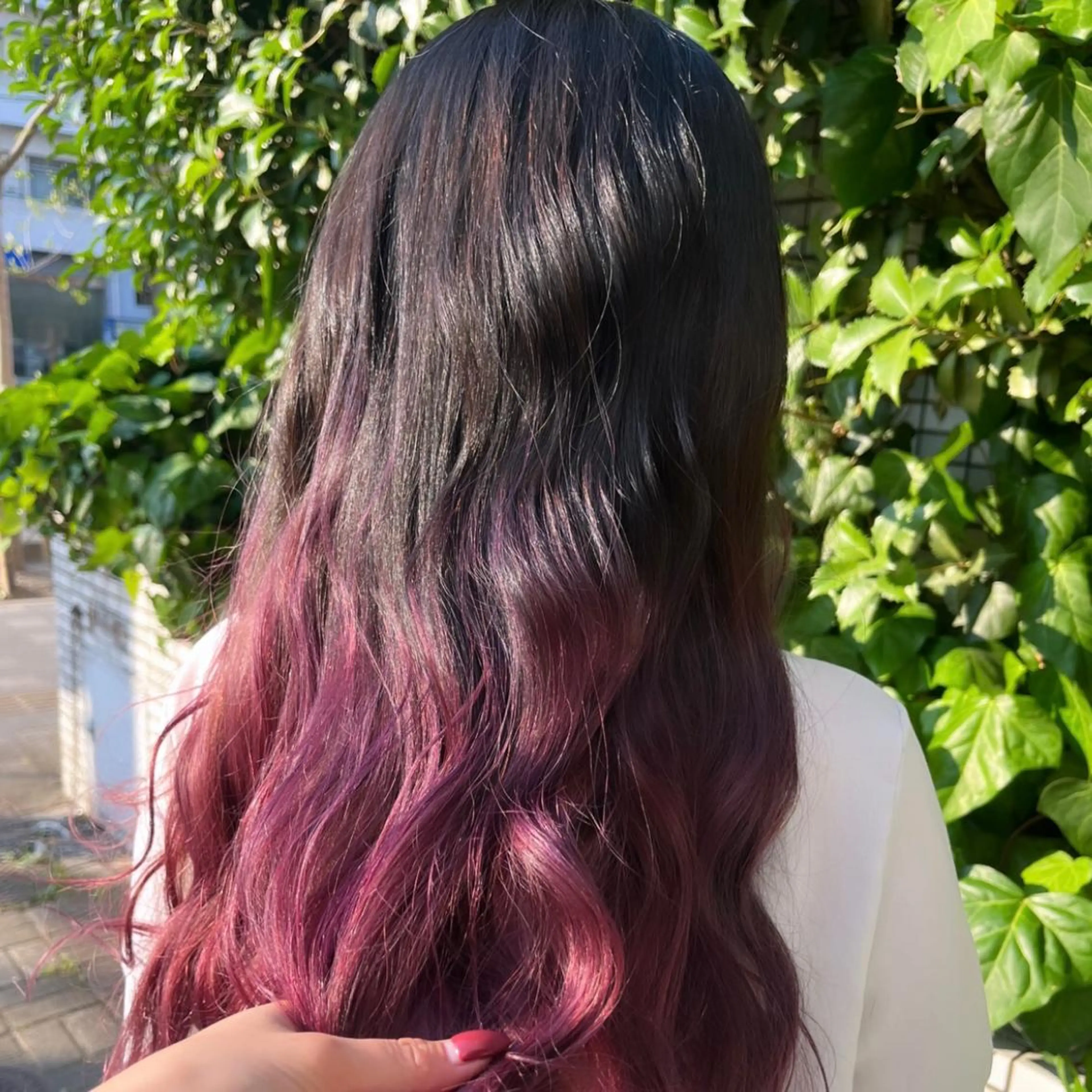ロング カラー グラデーションカラー IMARI /のヘアスタイル