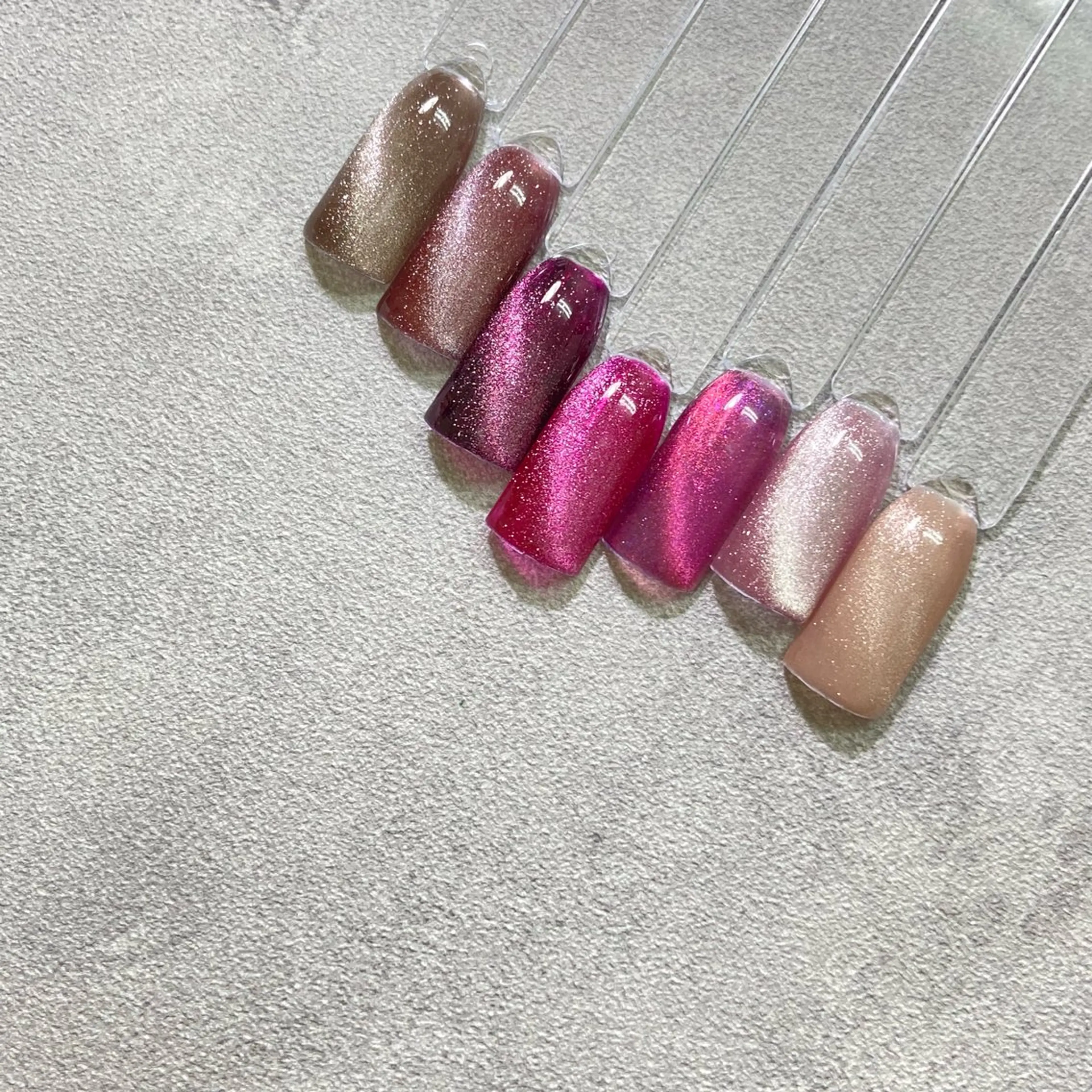 ネイル マグネットネイル ハンドネイル nail salon Lumièreのネイルデザイン