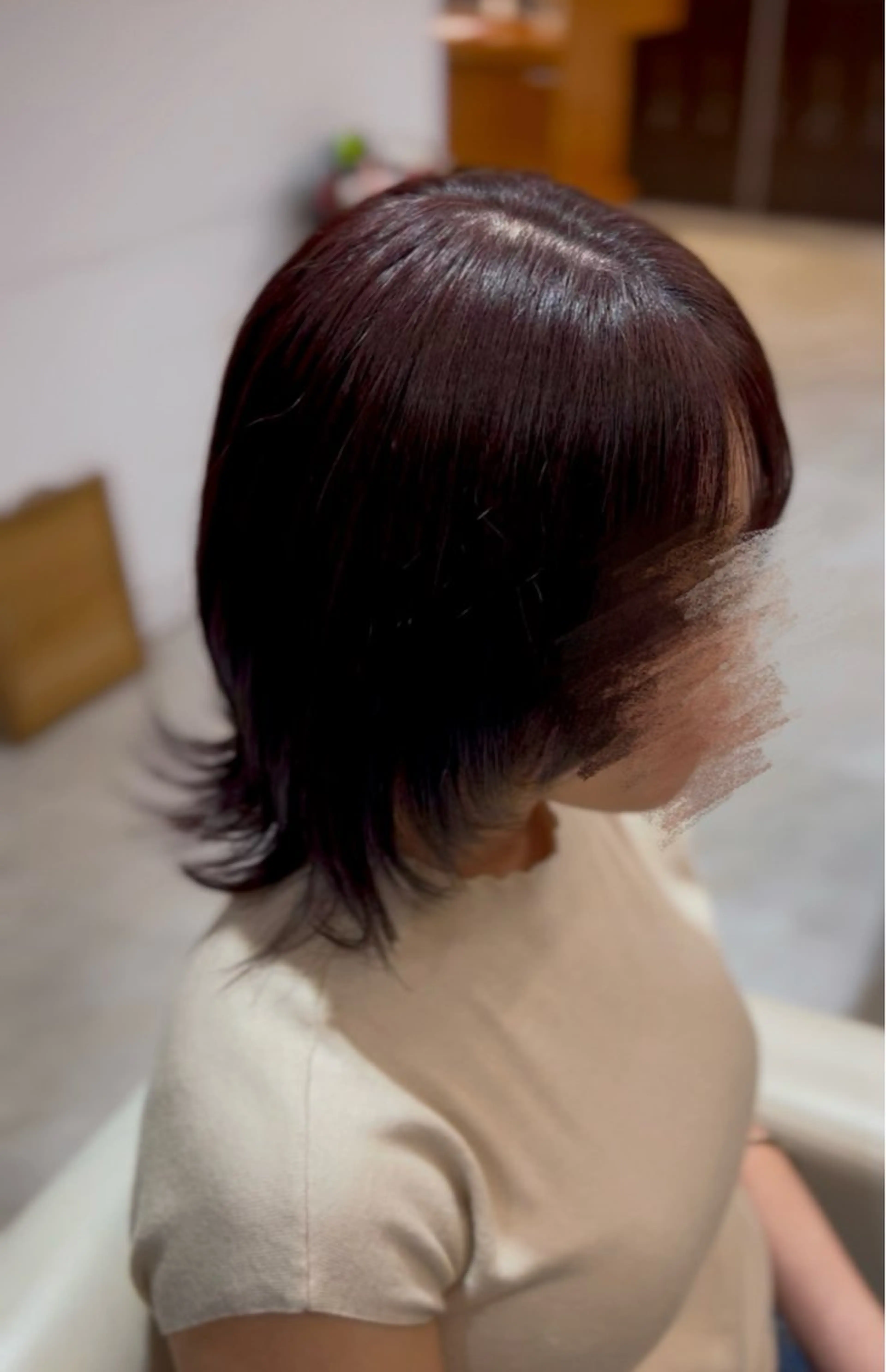 カラー ブラウンカラー レッドカラー MINX RICCa /ユナのヘアスタイル