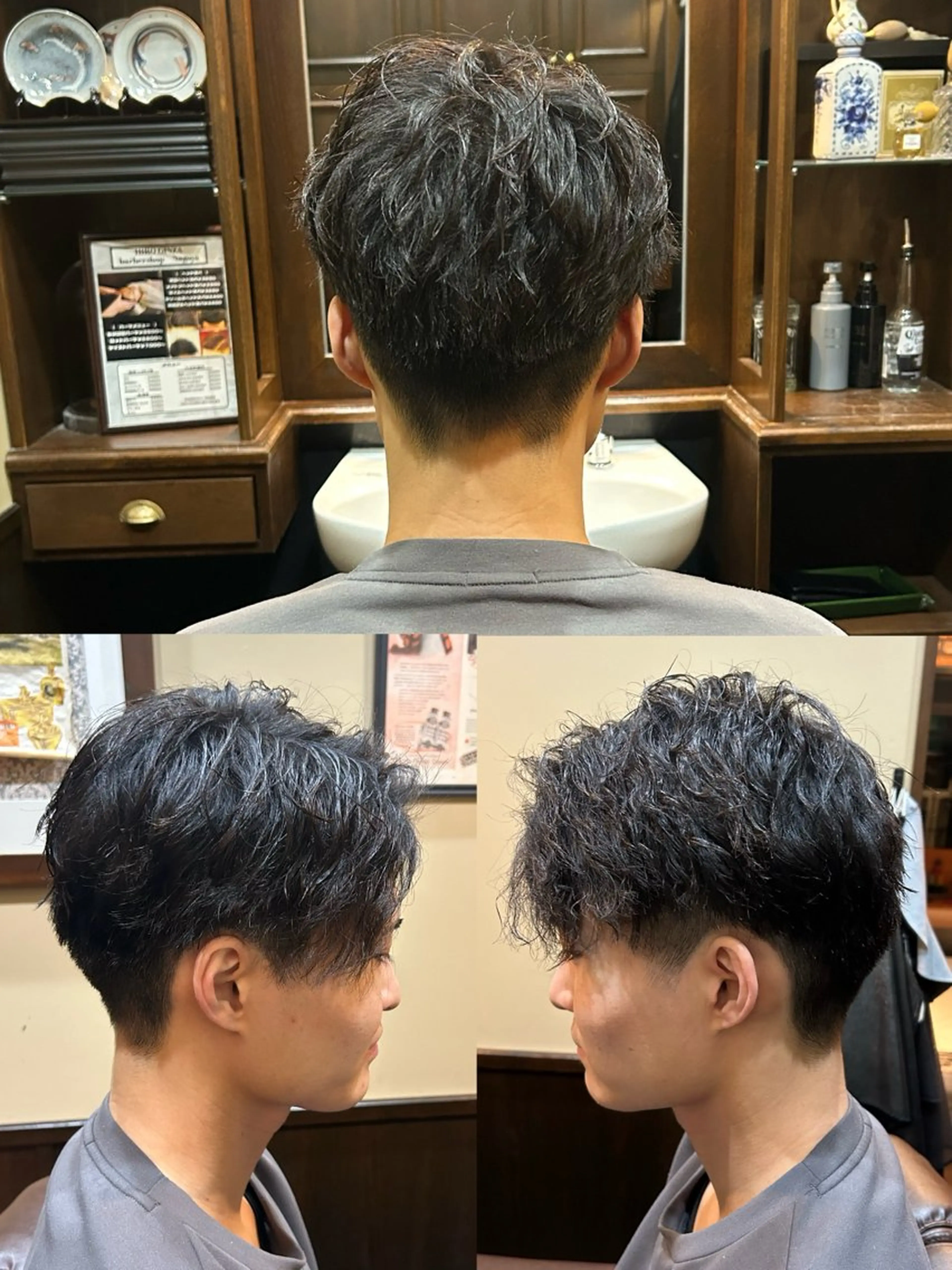 ミディアム メンズ ありが みさのヘアスタイル