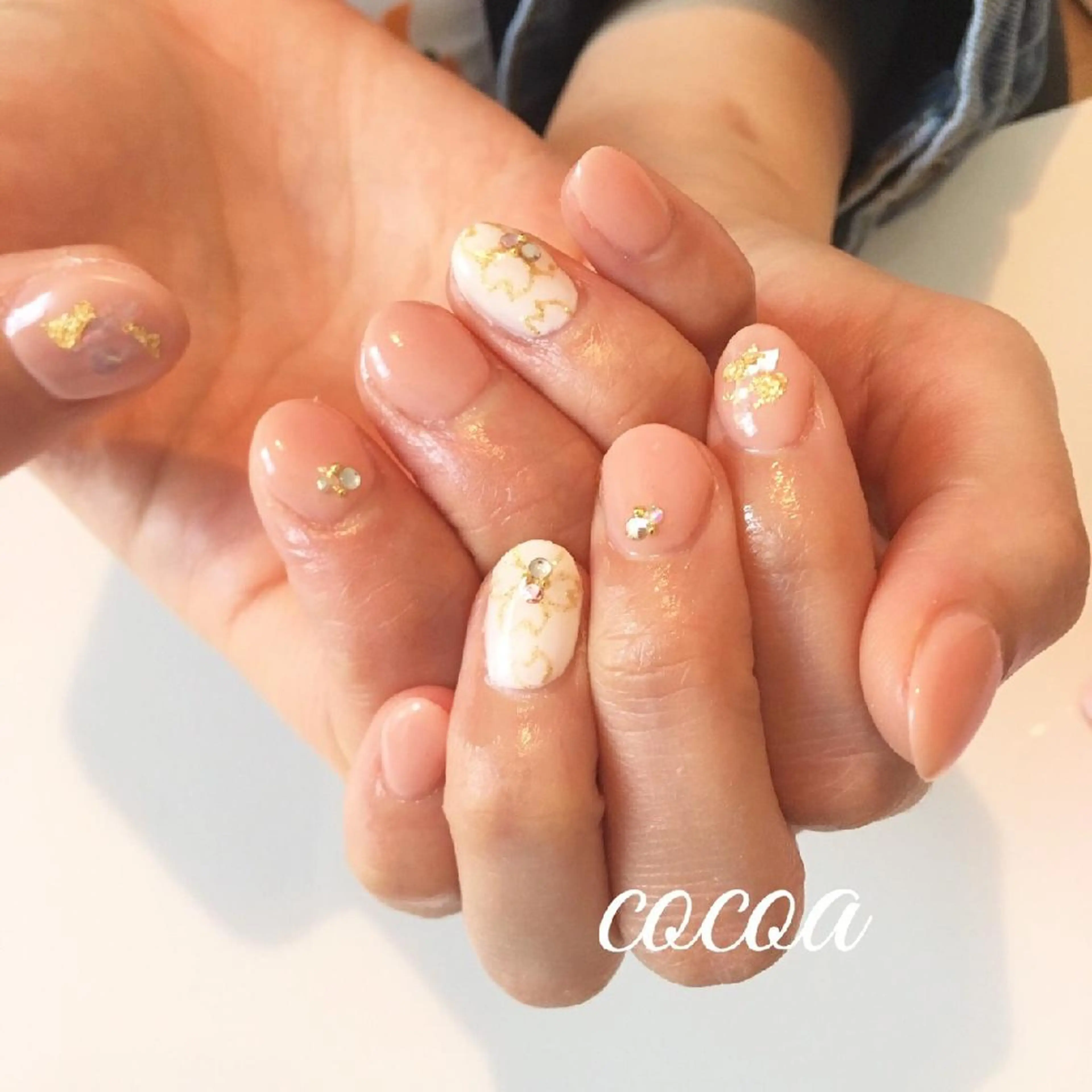 ネイル 桜ネイル アイラッシュネイル サロンlapinのマツエク・マツパデザイン
