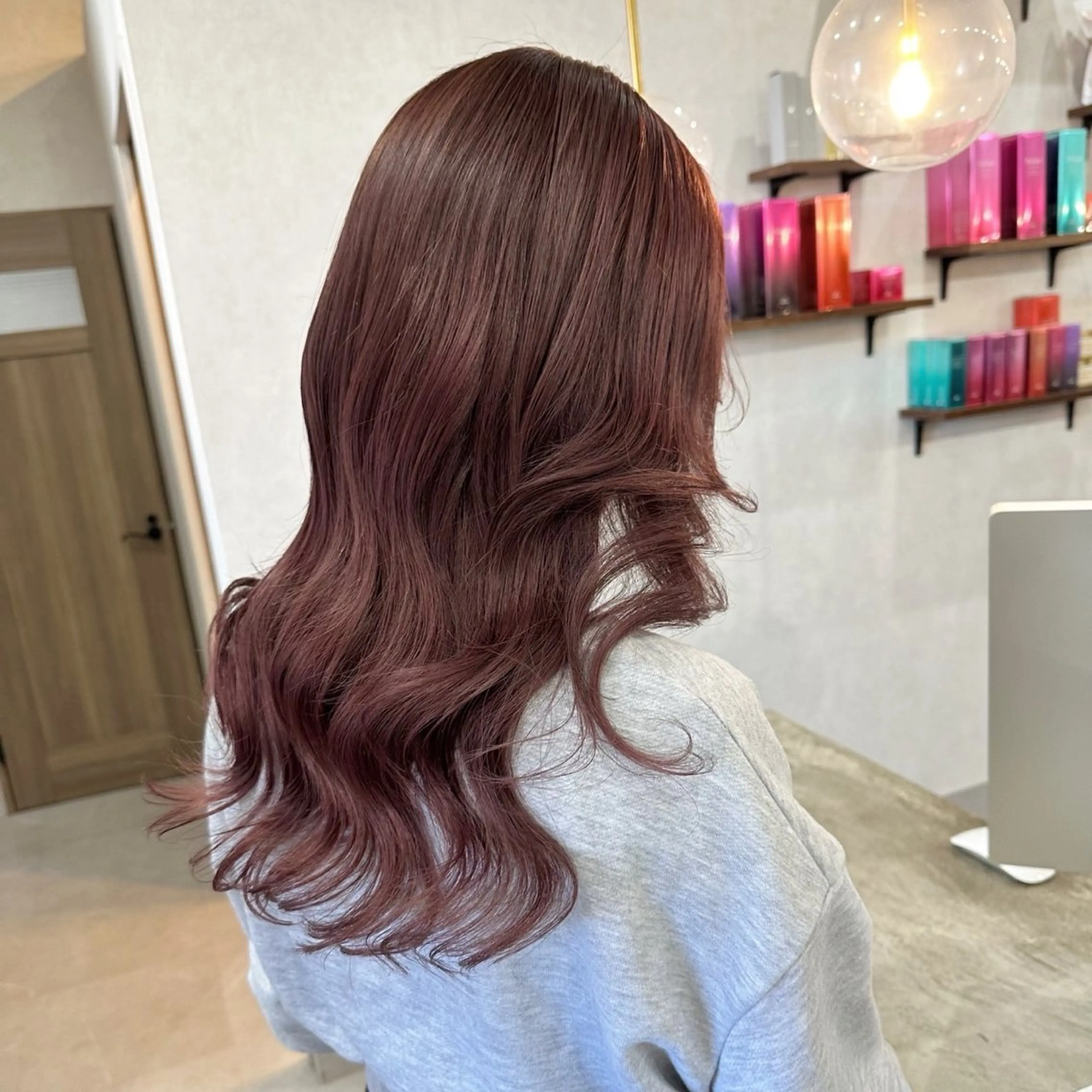 ロング カラー ヘアカラー 北川 珠里のヘアスタイル