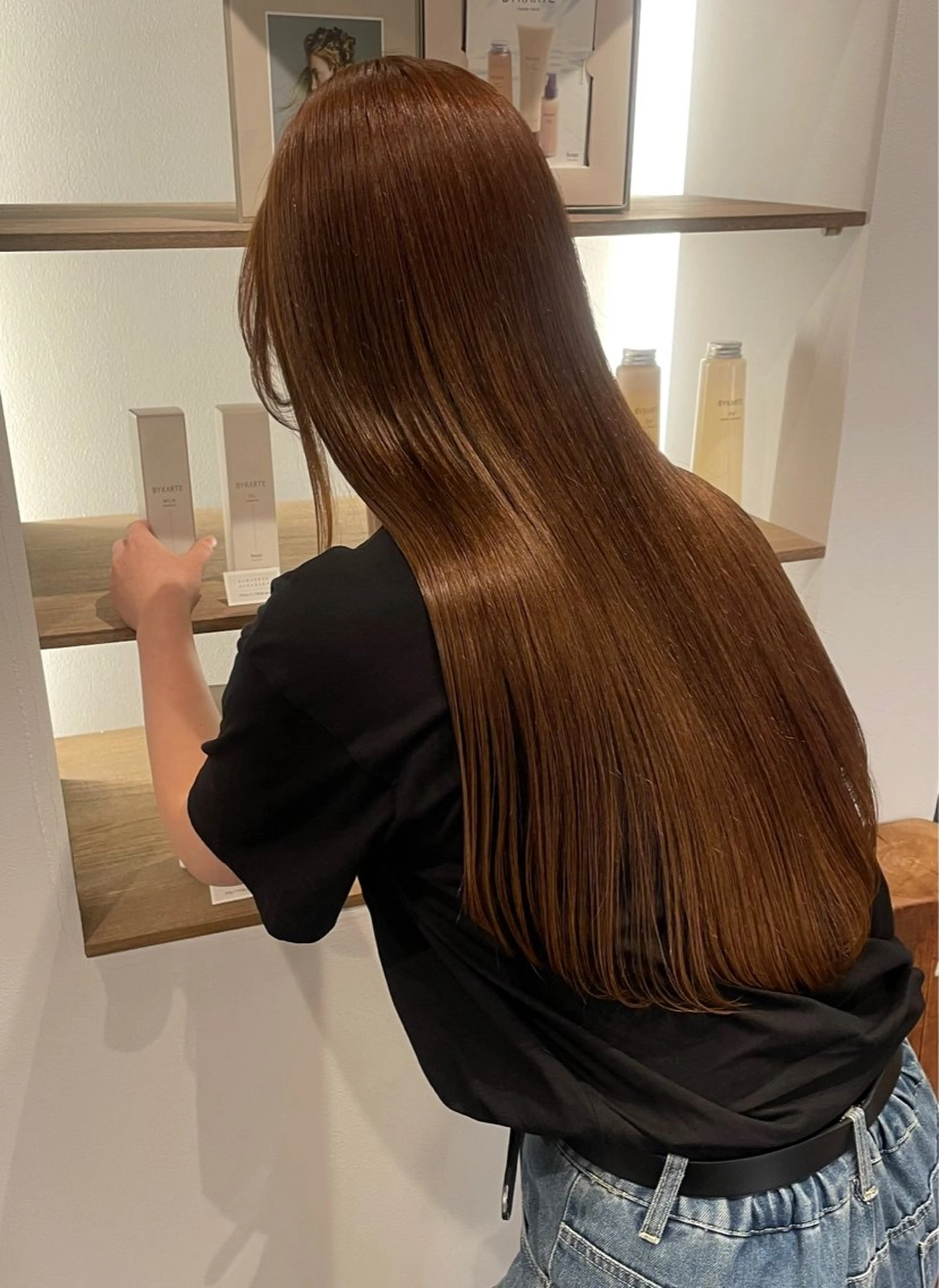 カット+ワンカラー+最高級トリートメントの写真